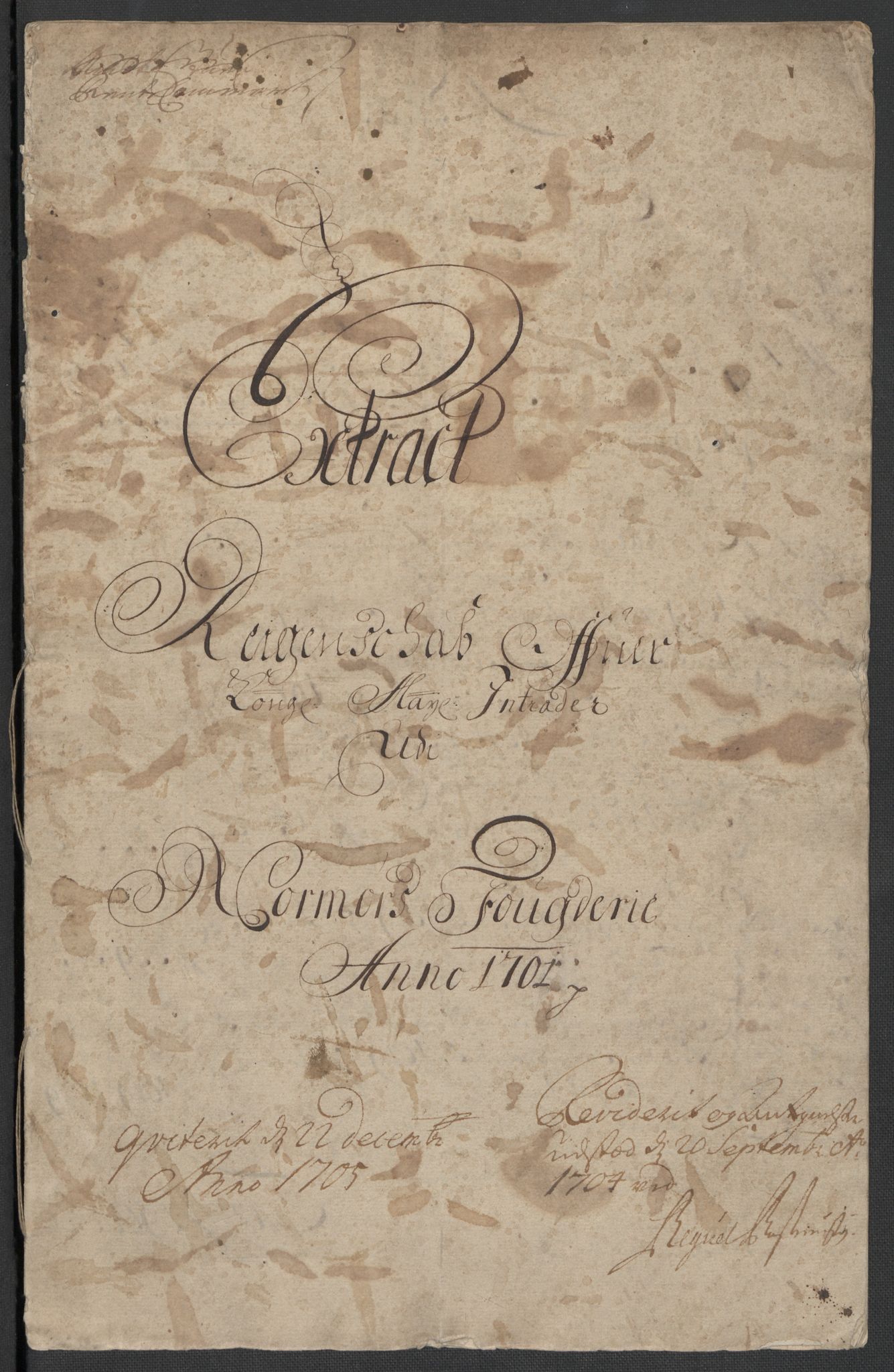 Rentekammeret inntil 1814, Reviderte regnskaper, Fogderegnskap, RA/EA-4092/R56/L3739: Fogderegnskap Nordmøre, 1700-1702, p. 147