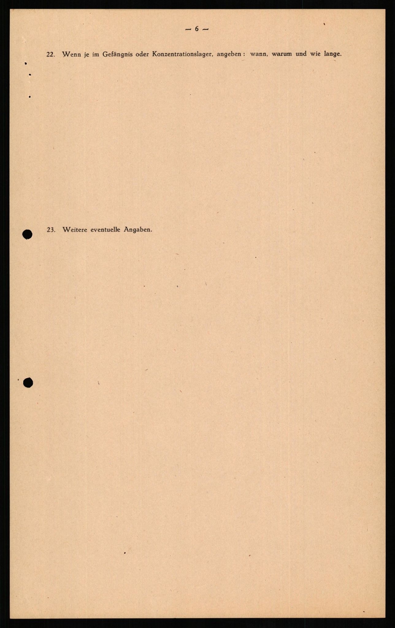 Forsvaret, Forsvarets overkommando II, RA/RAFA-3915/D/Db/L0014: CI Questionaires. Tyske okkupasjonsstyrker i Norge. Tyskere., 1945-1946, p. 504