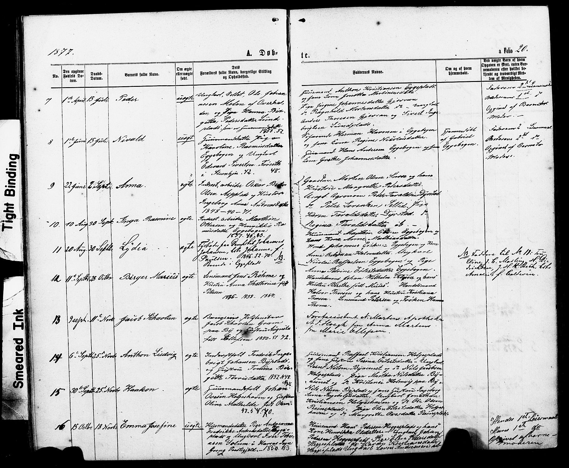 Ministerialprotokoller, klokkerbøker og fødselsregistre - Nord-Trøndelag, SAT/A-1458/740/L0380: Parish register (copy) no. 740C01, 1868-1902, p. 20