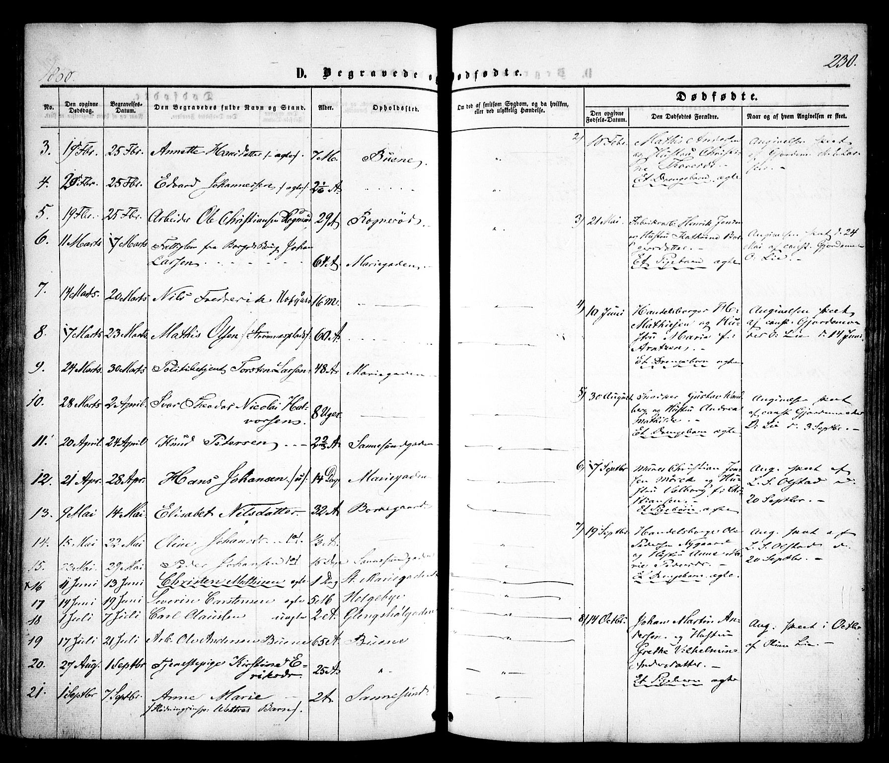 Sarpsborg prestekontor Kirkebøker, AV/SAO-A-2006/F/Fa/L0001: Parish register (official) no. 1, 1859-1868, p. 230