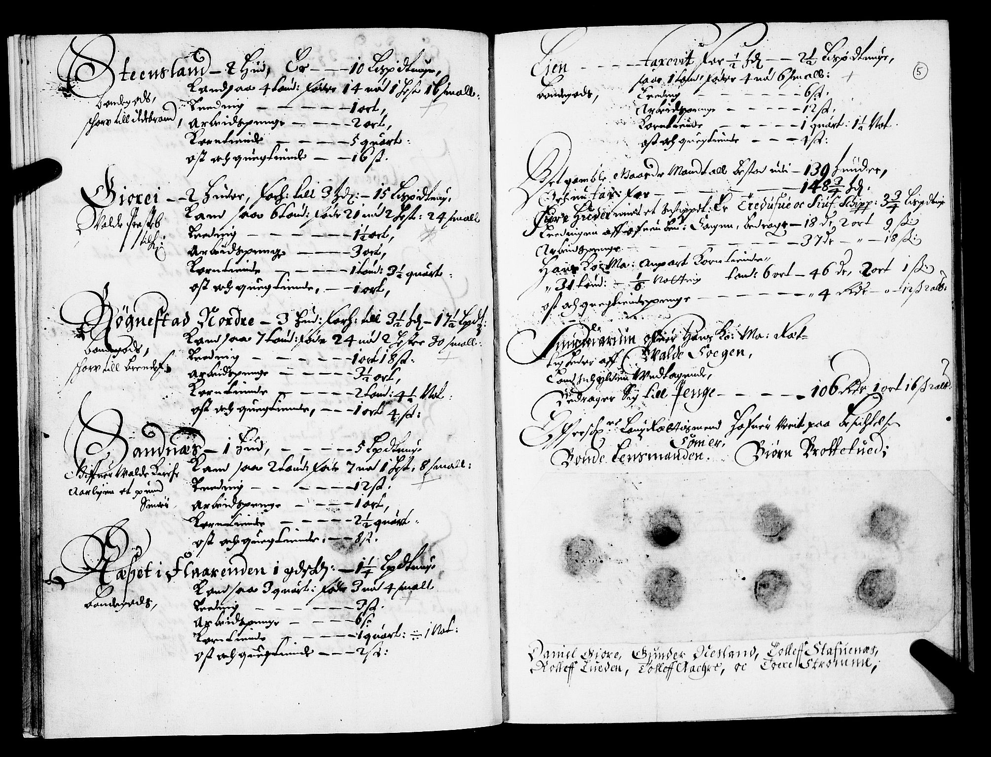 Rentekammeret inntil 1814, Realistisk ordnet avdeling, AV/RA-EA-4070/N/Nb/Nba/L0029: Råbyggelag fogderi, 1668, p. 4b-5a