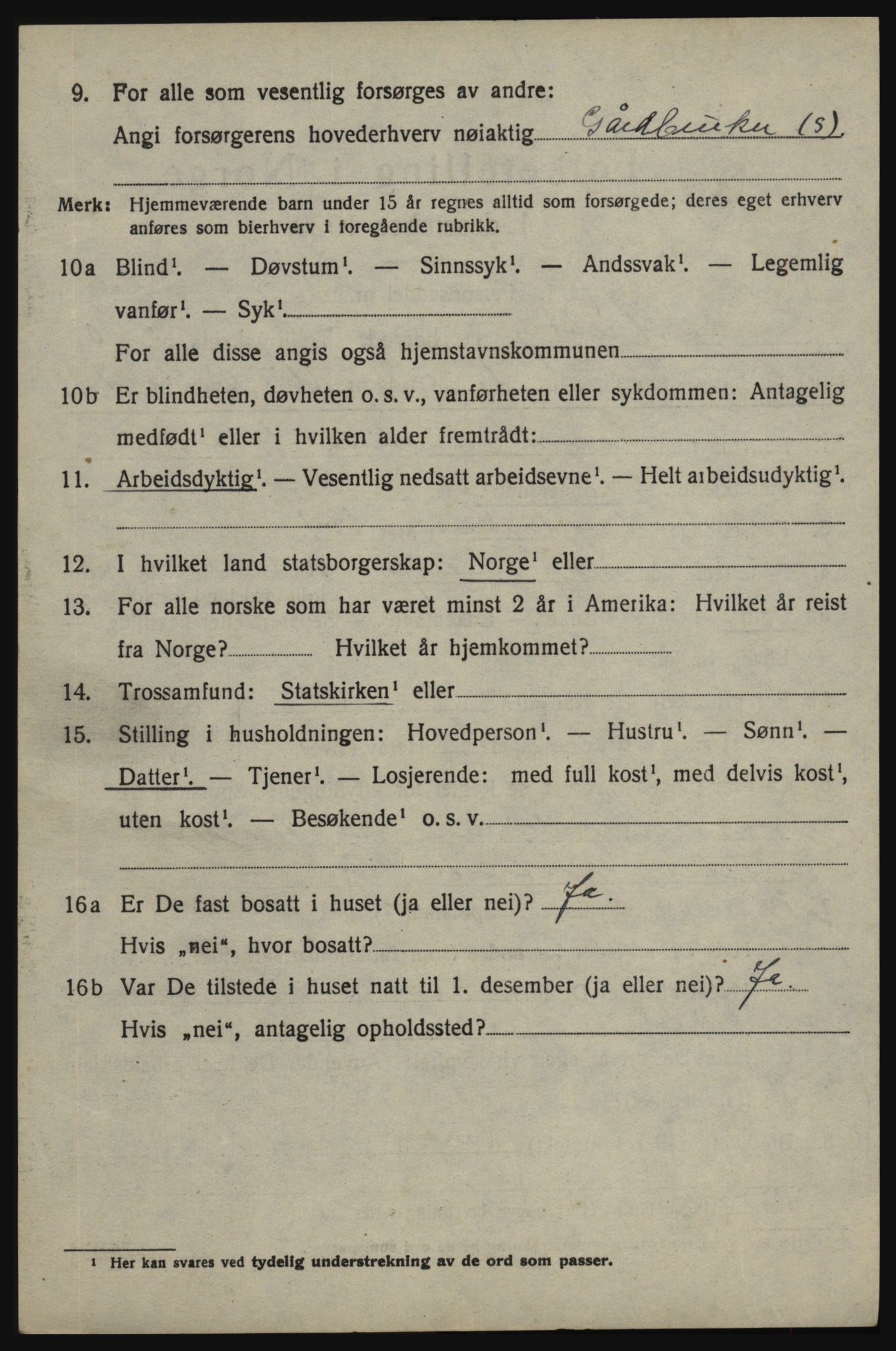 SAO, 1920 census for Skjeberg, 1920, p. 9086