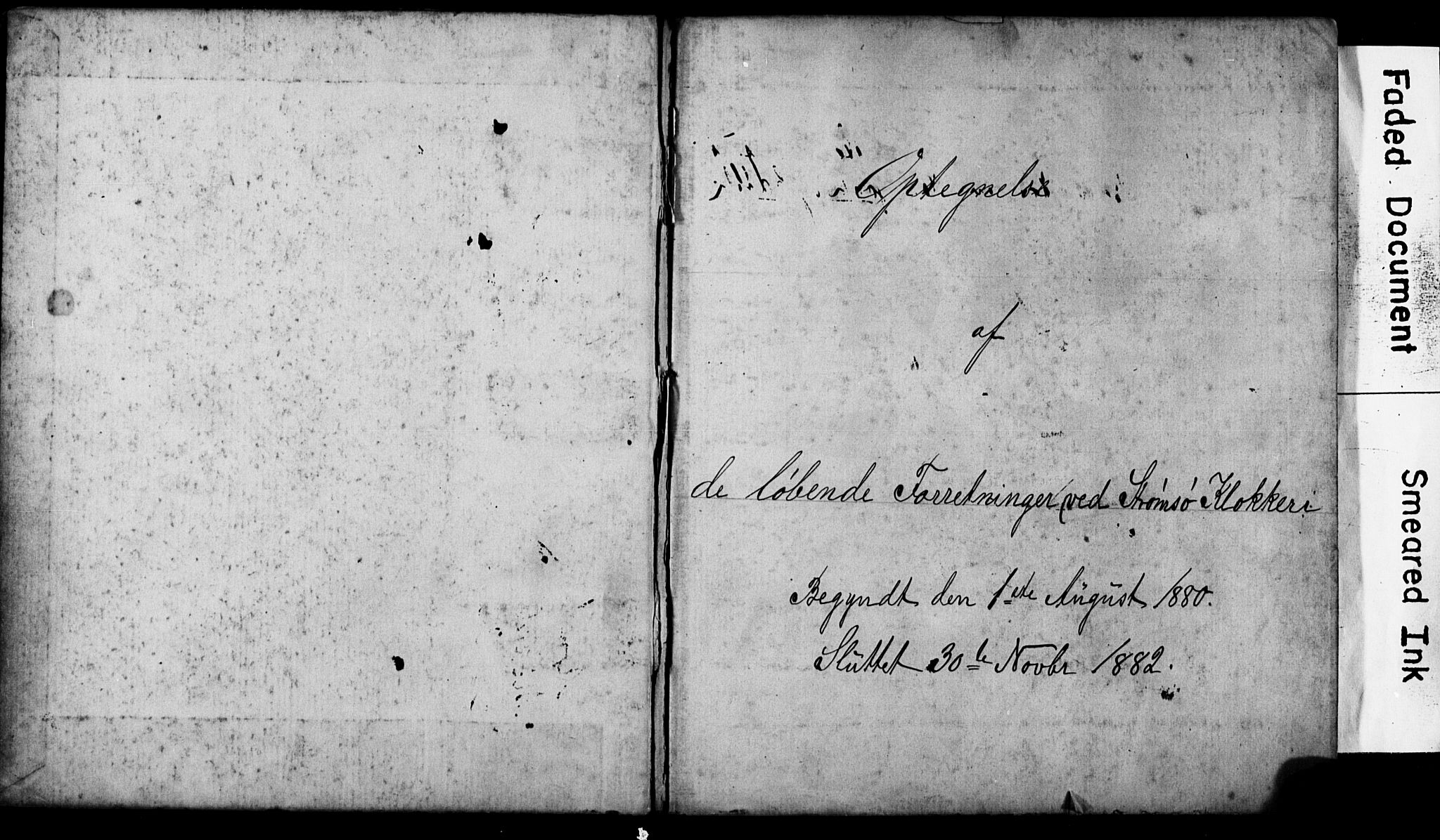 Strømsø kirkebøker, SAKO/A-246/Y/Ya/L0001: Parish register draft no. I 1, 1880-1882