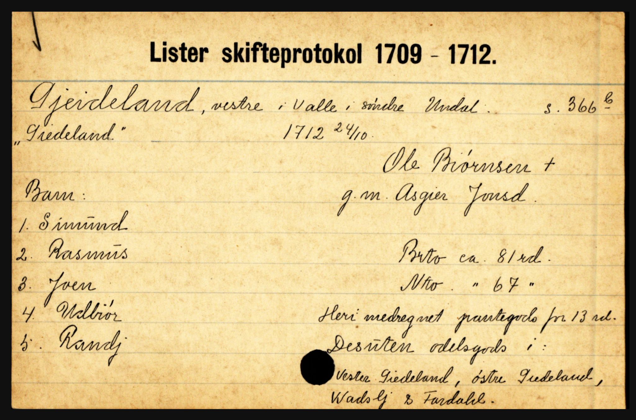 Lister sorenskriveri, AV/SAK-1221-0003/H, p. 11863