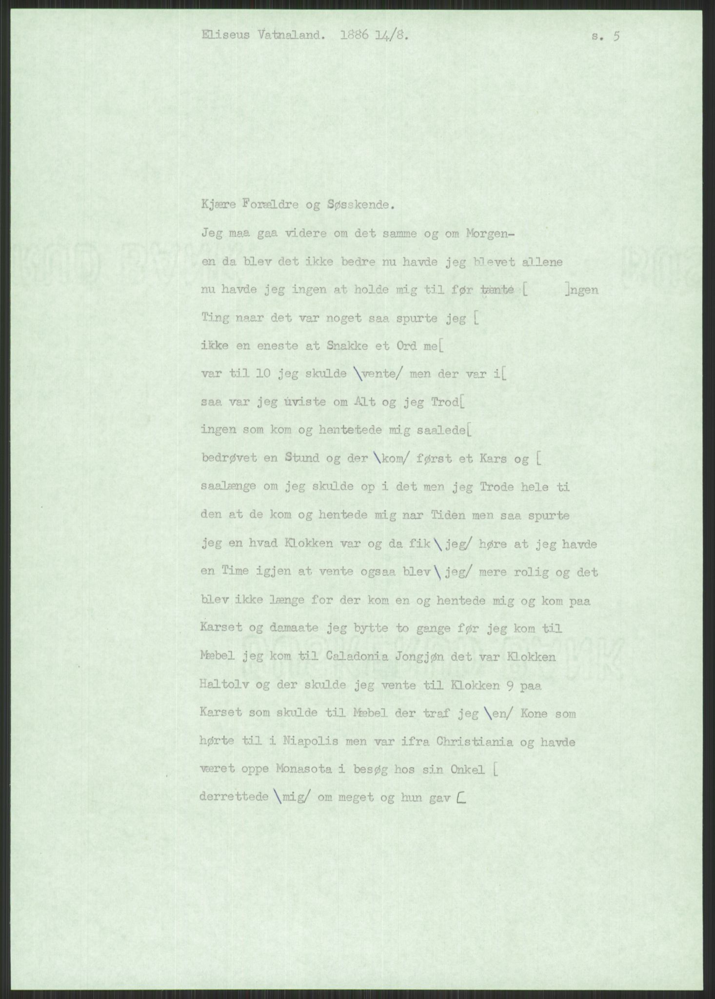 Samlinger til kildeutgivelse, Amerikabrevene, AV/RA-EA-4057/F/L0030: Innlån fra Rogaland: Vatnaland - Øverland, 1838-1914, p. 83