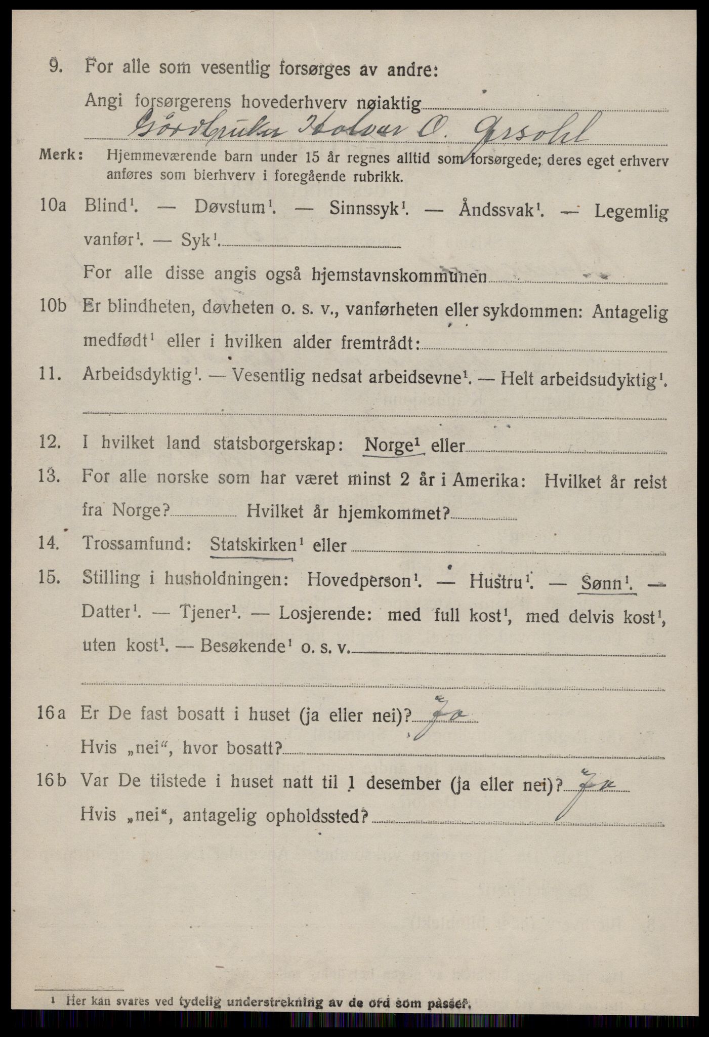 SAT, 1920 census for Stangvik, 1920, p. 777