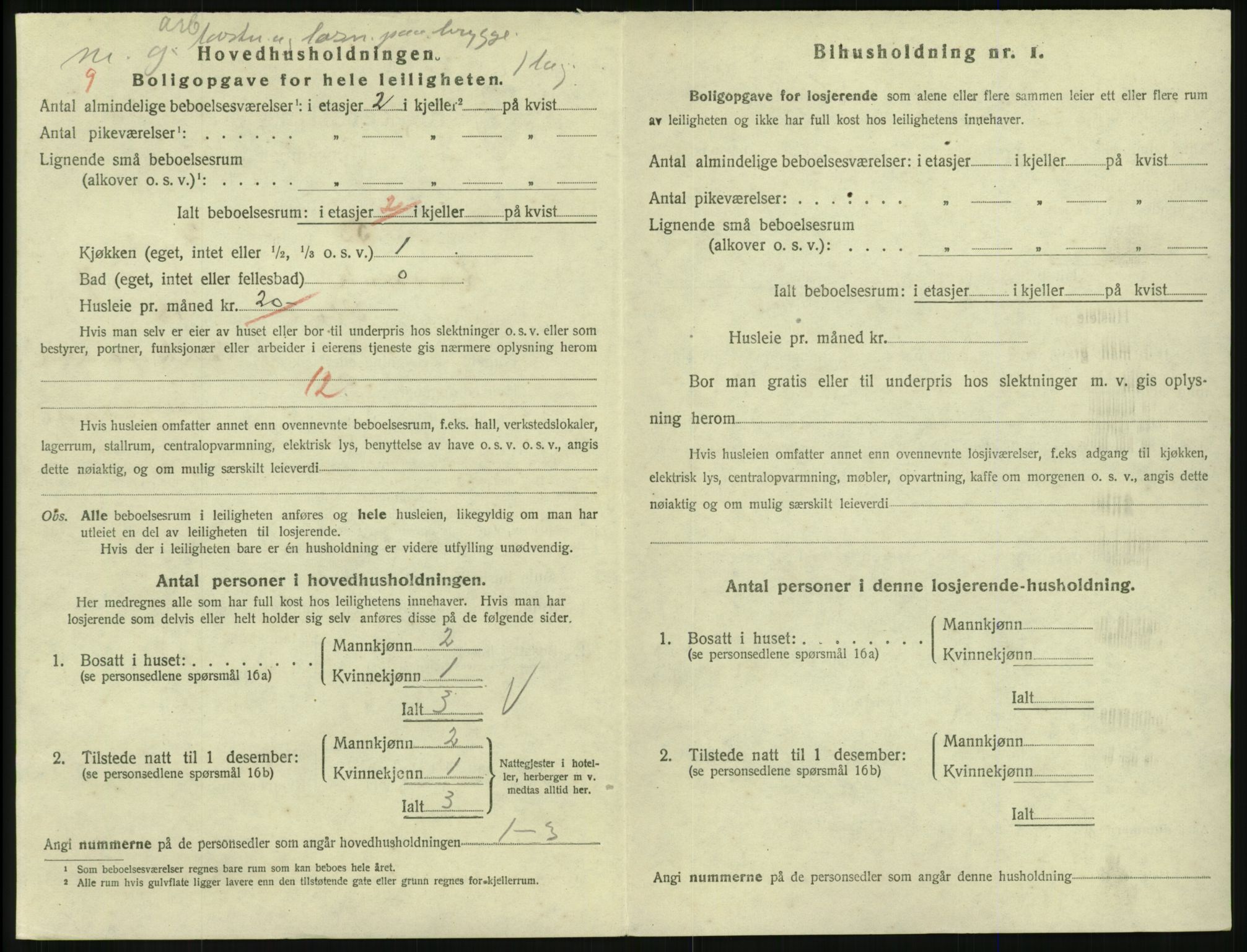 SAKO, 1920 census for Larvik, 1920, p. 6157