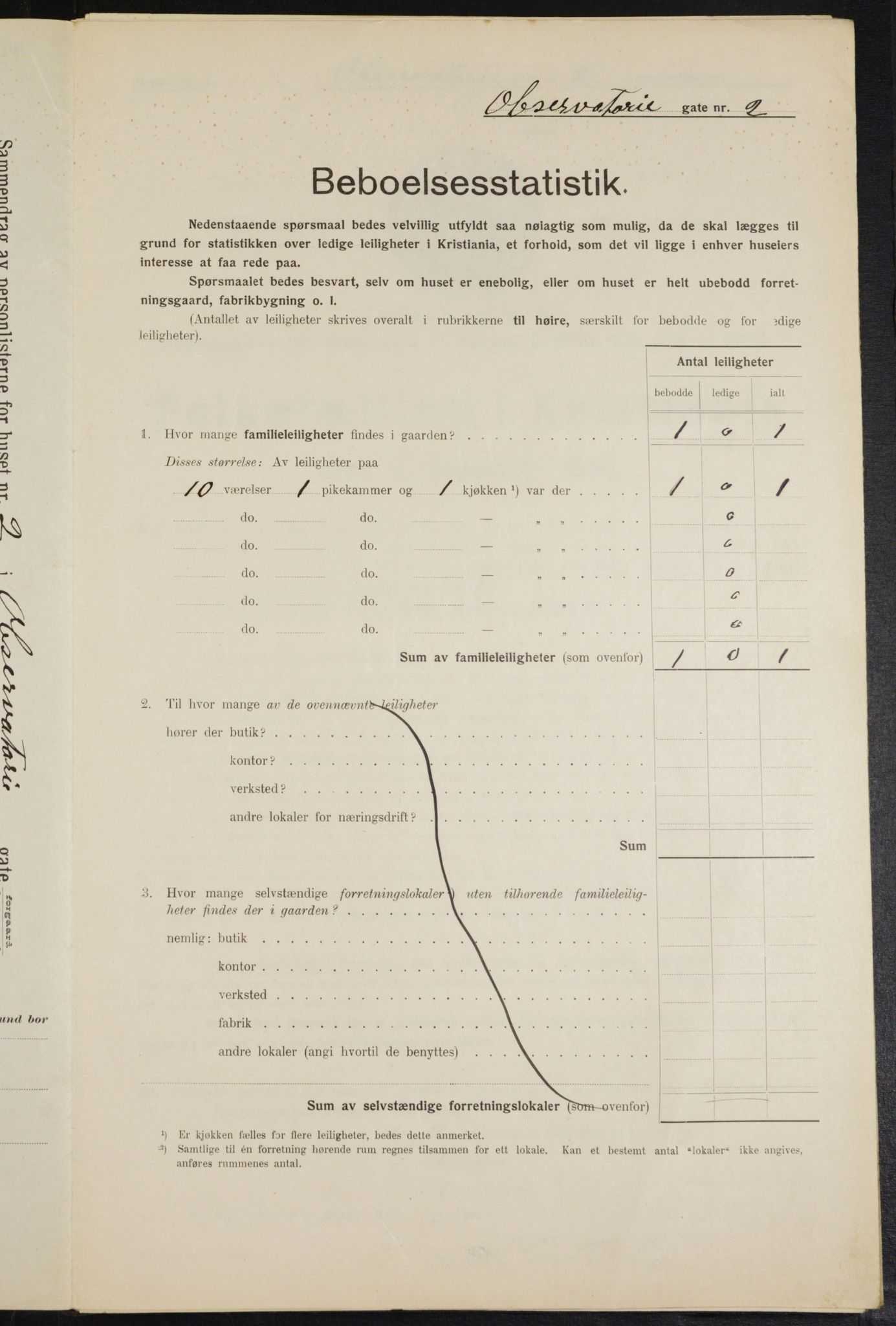 OBA, Municipal Census 1914 for Kristiania, 1914, p. 74152