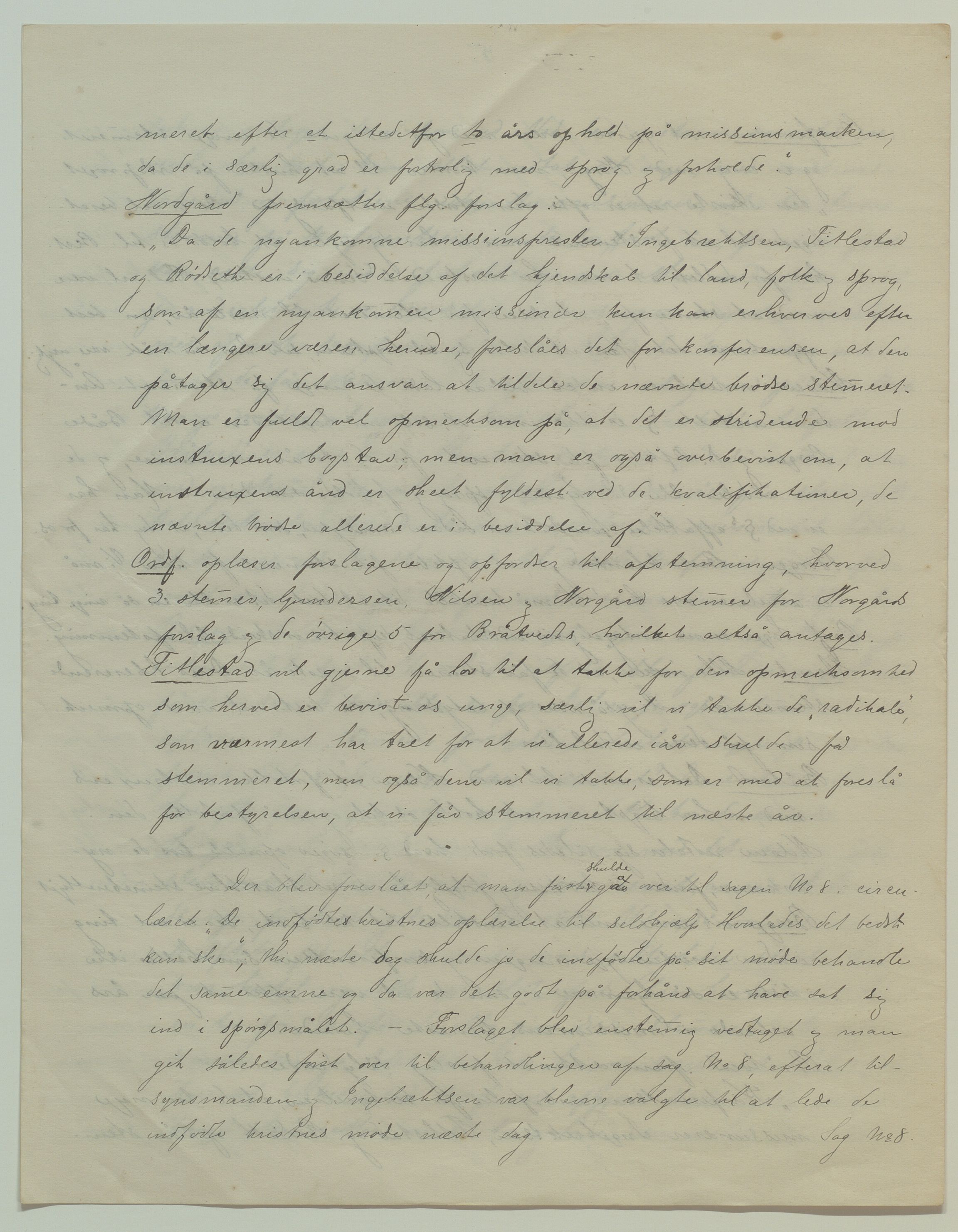 Det Norske Misjonsselskap - hovedadministrasjonen, VID/MA-A-1045/D/Da/Daa/L0039/0011: Konferansereferat og årsberetninger / Konferansereferat fra Sør-Afrika., 1893