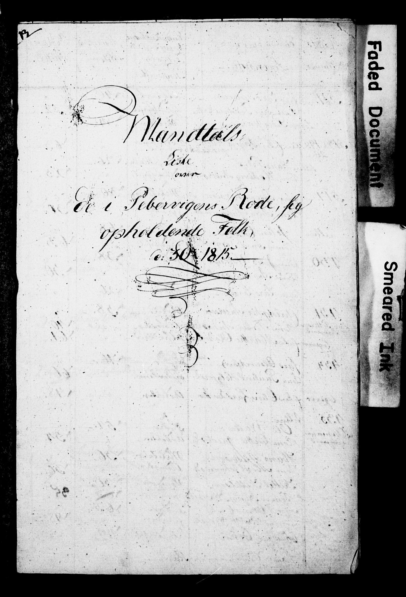 SAO, Census 1815 for Kristiania, 1815, p. 178