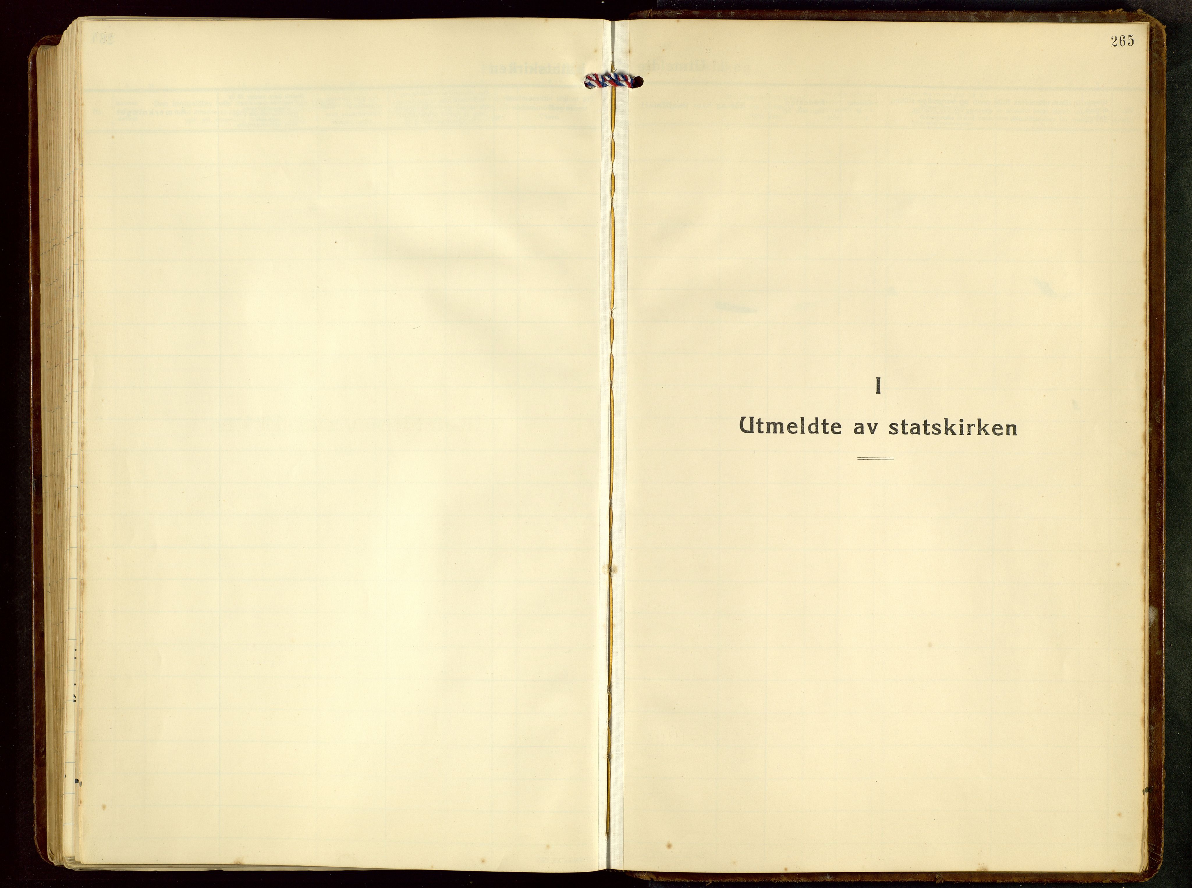 Skudenes sokneprestkontor, SAST/A -101849/H/Ha/Hab/L0012: Parish register (copy) no. B 12, 1936-1968, p. 265