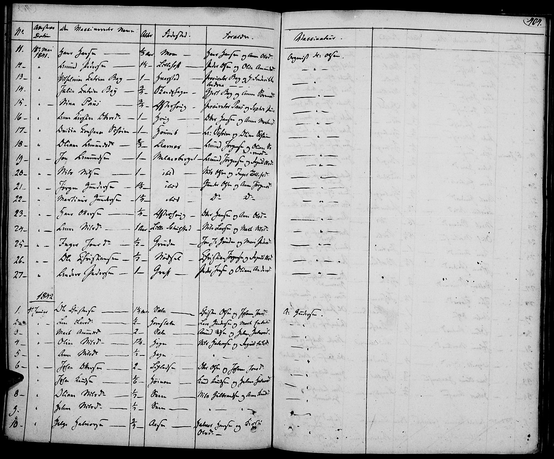 Elverum prestekontor, SAH/PREST-044/H/Ha/Haa/L0008: Parish register (official) no. 8, 1830-1842, p. 404