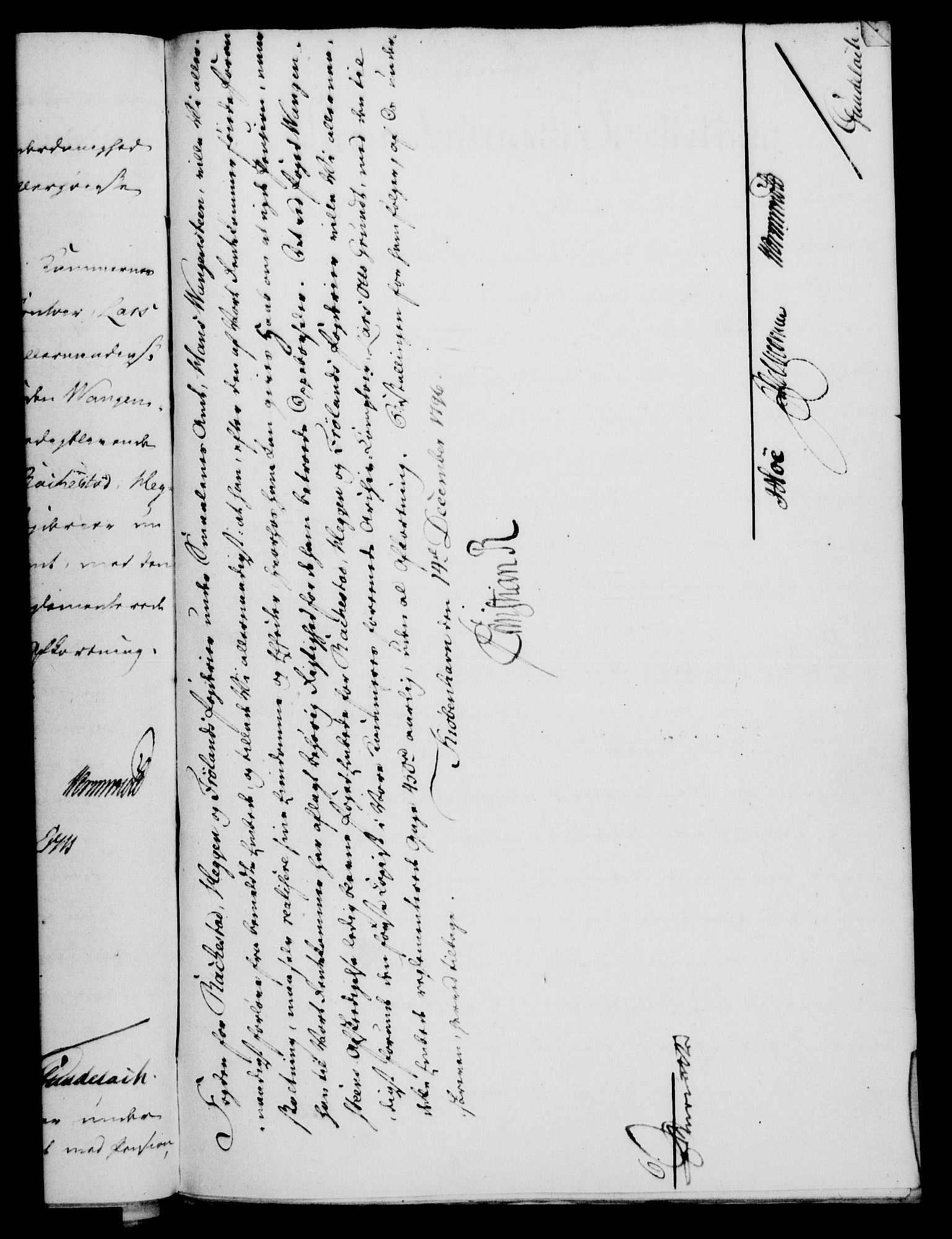 Rentekammeret, Kammerkanselliet, RA/EA-3111/G/Gf/Gfa/L0078: Norsk relasjons- og resolusjonsprotokoll (merket RK 52.78), 1796, p. 511