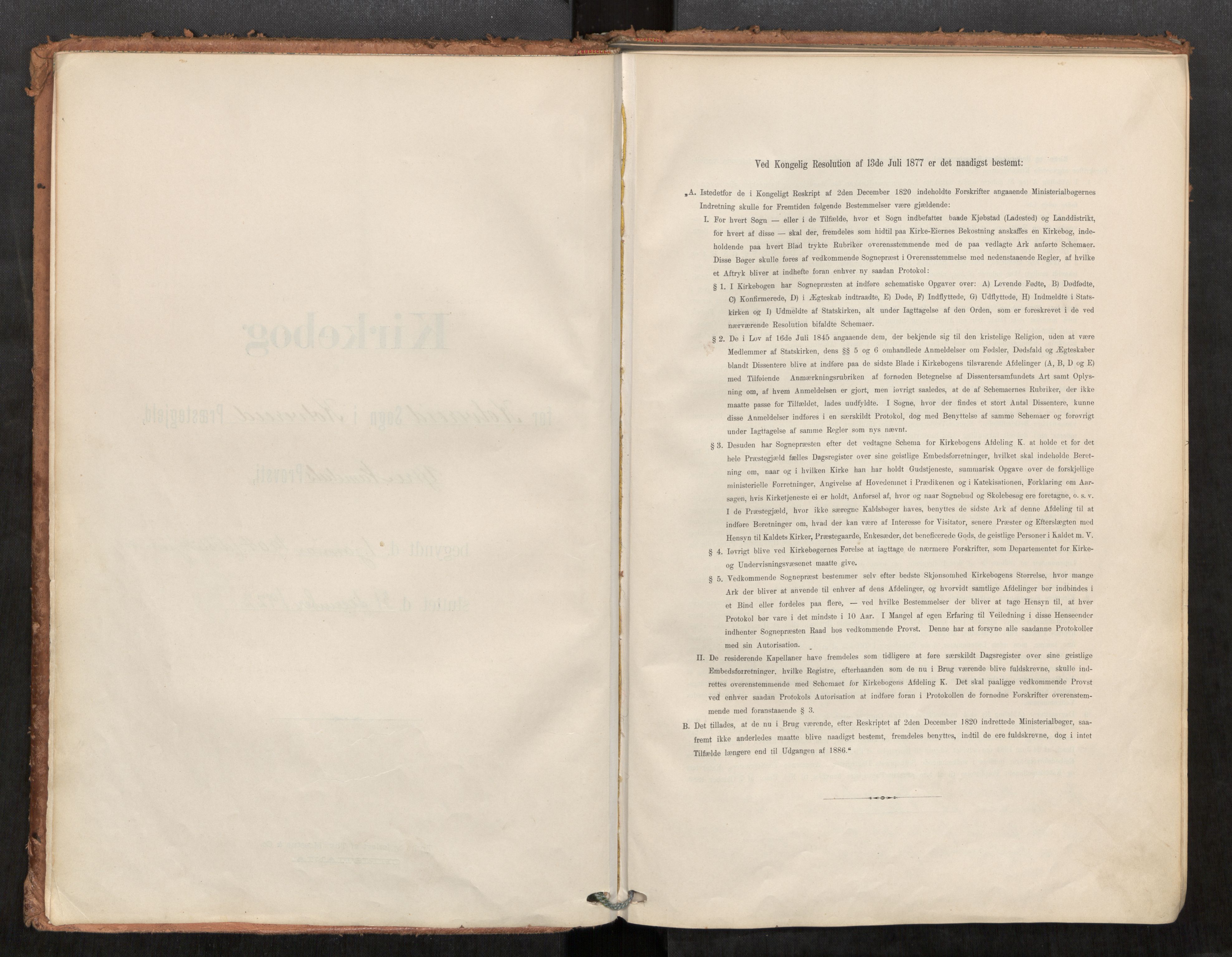 Kolvereid sokneprestkontor, SAT/A-1171/H/Ha/Haa/L0001: Parish register (official) no. 1, 1903-1922