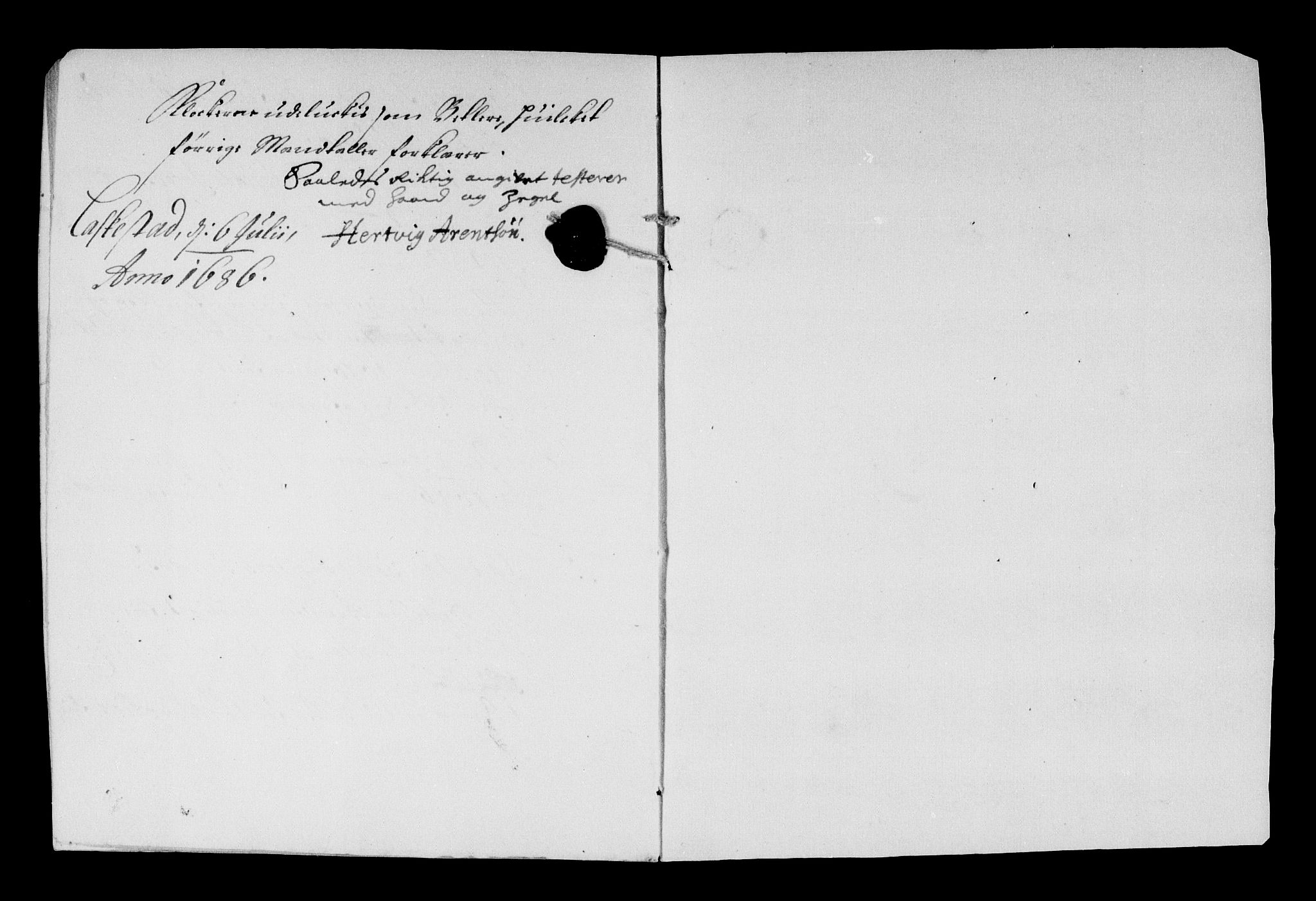 Rentekammeret inntil 1814, Reviderte regnskaper, Stiftamtstueregnskaper, Trondheim stiftamt og Nordland amt, AV/RA-EA-6044/R/Rg/L0085: Trondheim stiftamt og Nordland amt, 1686