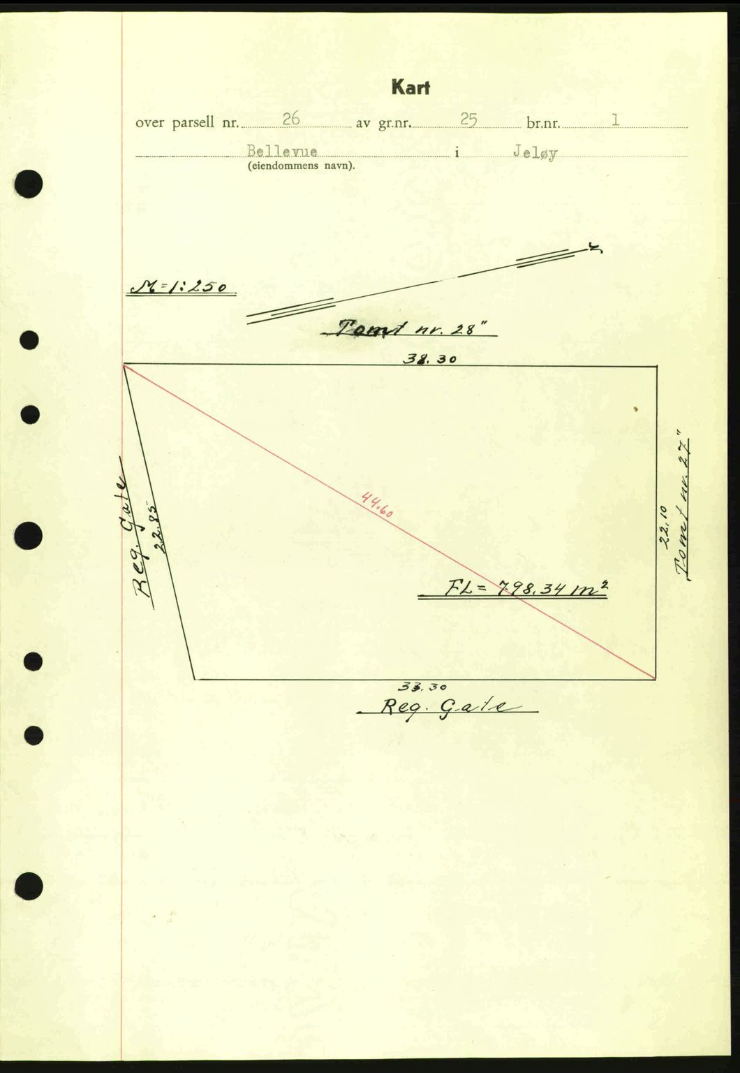 Moss sorenskriveri, SAO/A-10168: Mortgage book no. A9, 1941-1942, Diary no: : 2322/1941
