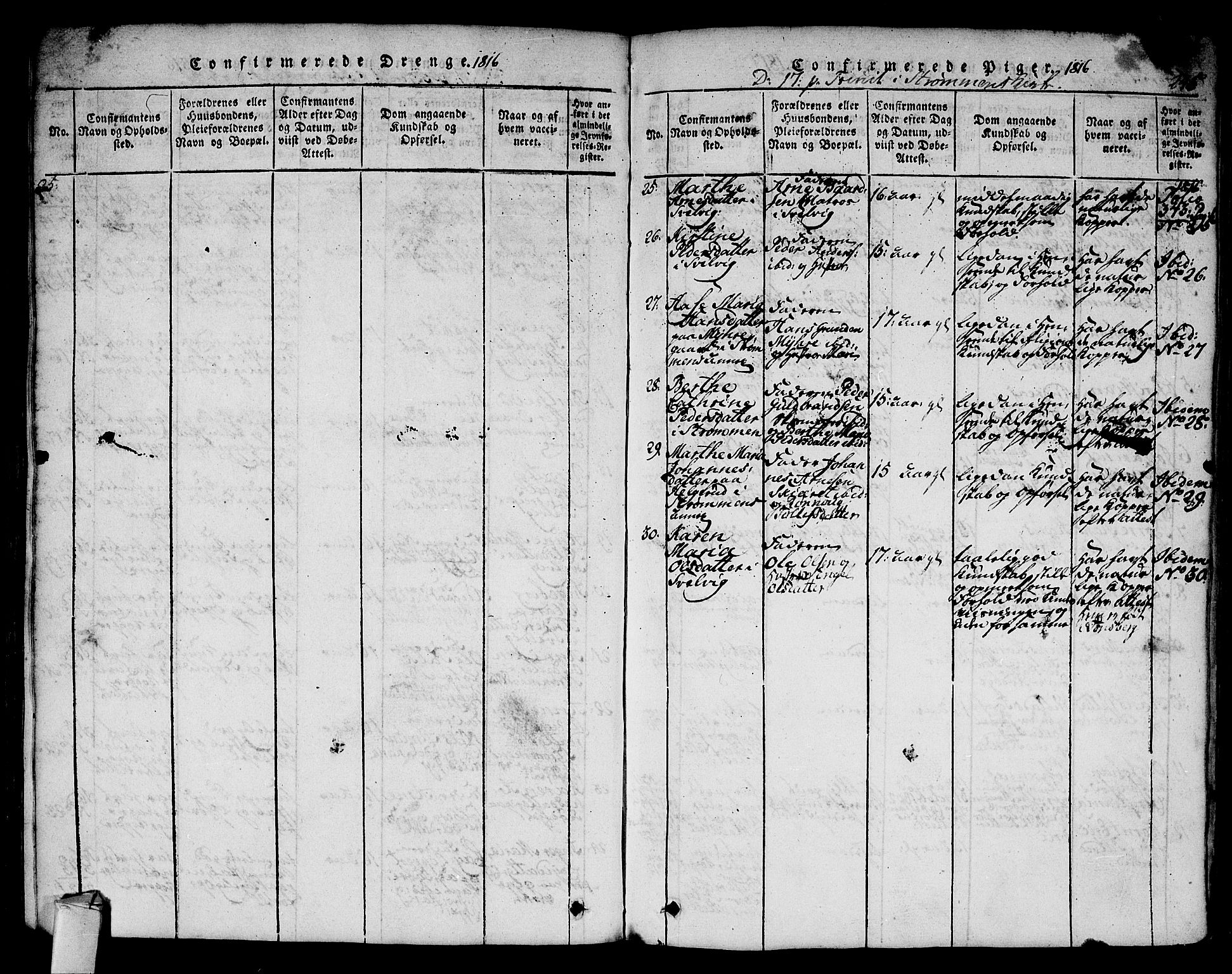 Hurum kirkebøker, AV/SAKO-A-229/F/Fa/L0009: Parish register (official) no. 9, 1816-1826, p. 245