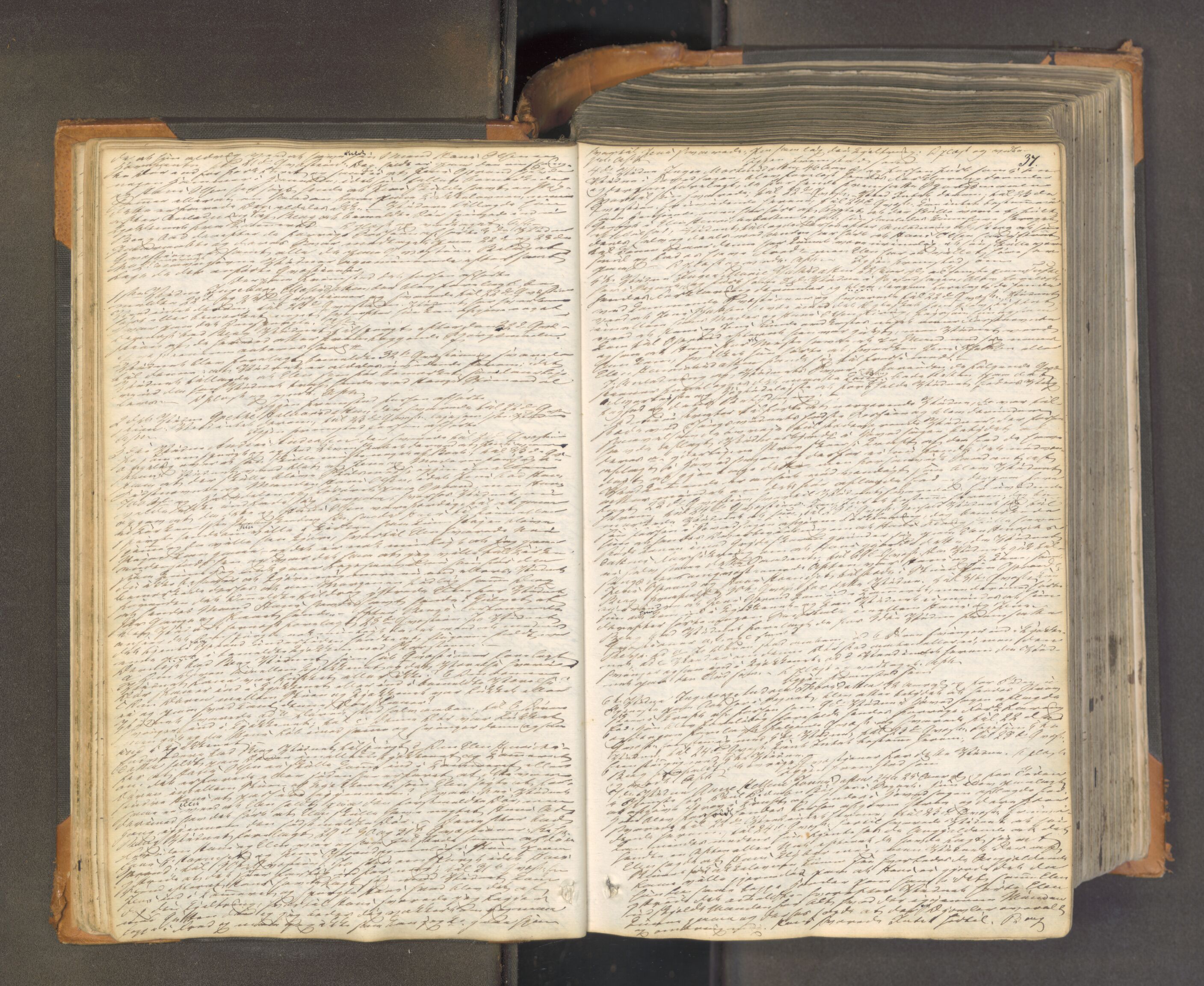 Søndre Jarlsberg sorenskriveri, AV/SAKO-A-129/F/Fa/L0033: Tingbok, 1837-1845, p. 36b-37a