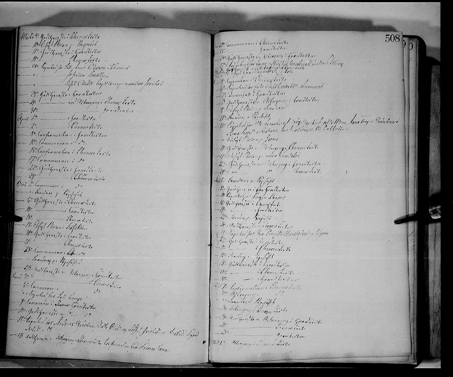 Fåberg prestekontor, AV/SAH-PREST-086/H/Ha/Haa/L0006: Parish register (official) no. 6B, 1855-1867, p. 508