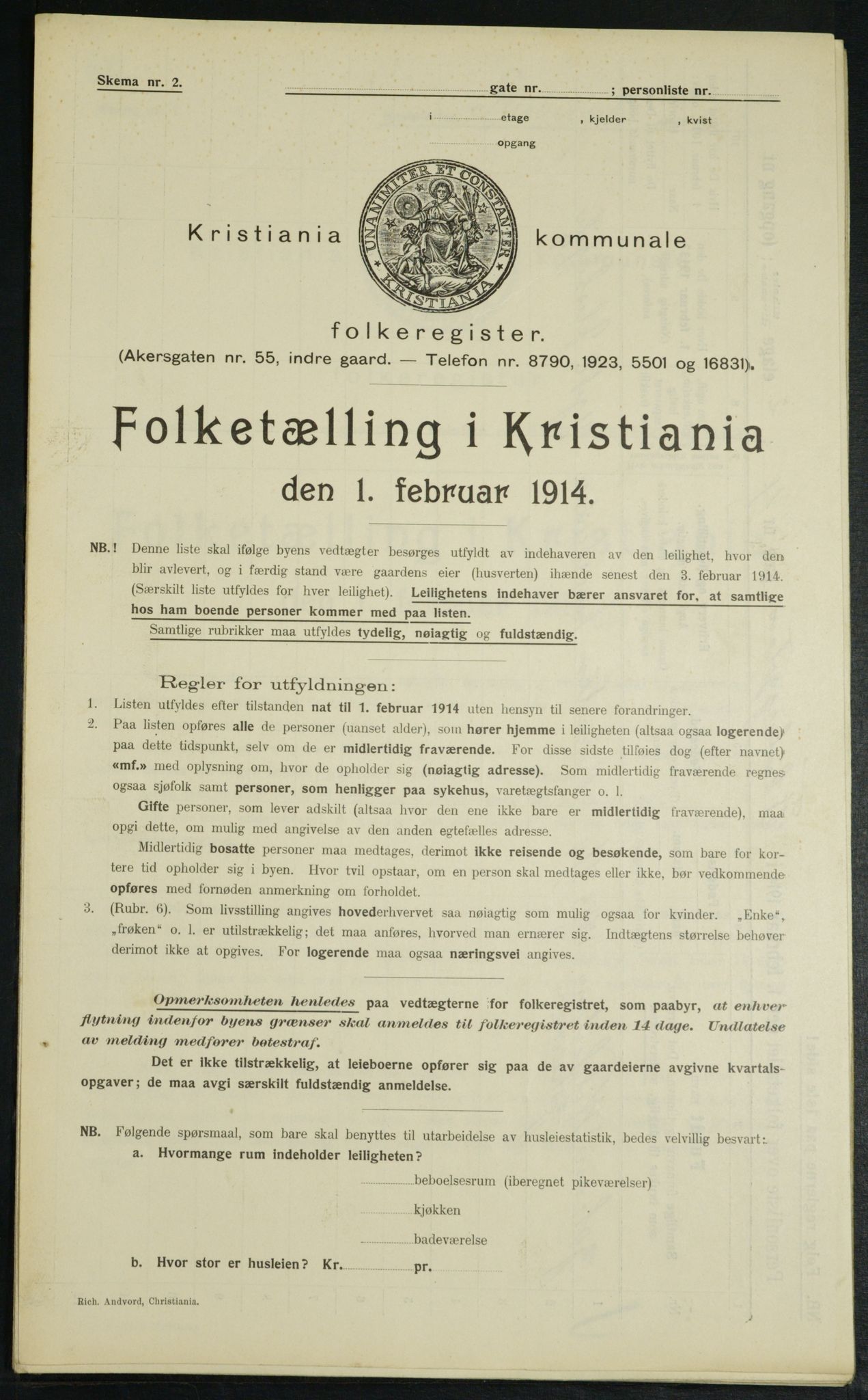 OBA, Municipal Census 1914 for Kristiania, 1914, p. 24775