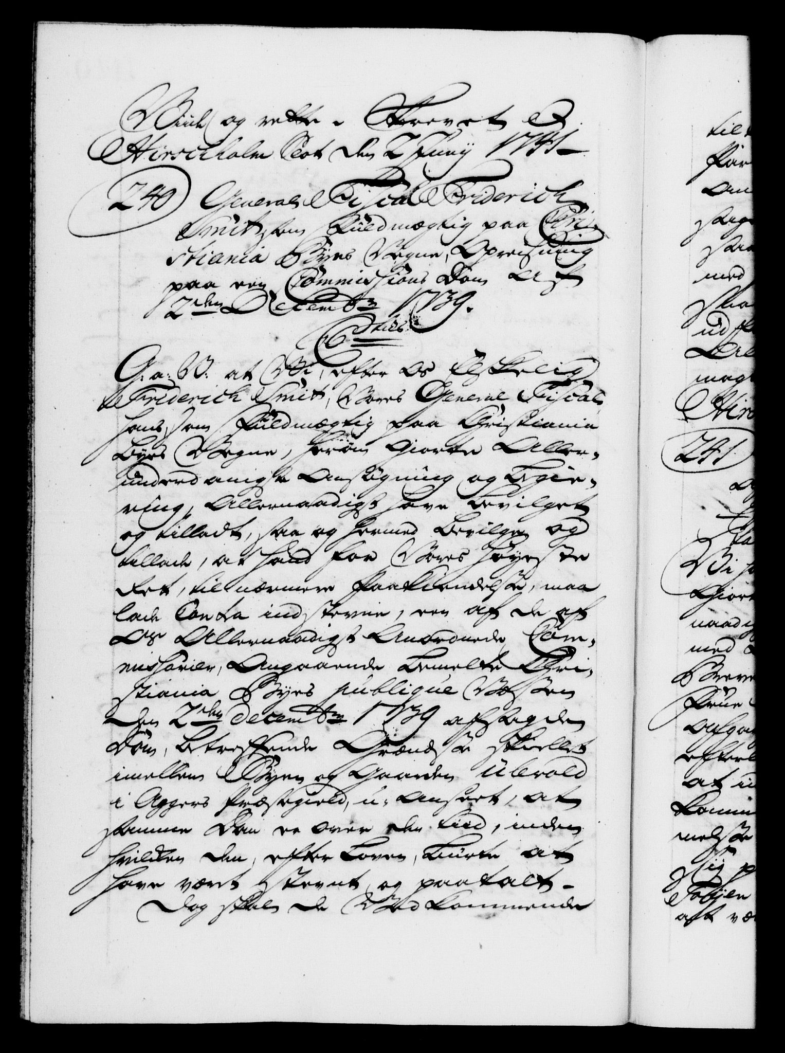 Danske Kanselli 1572-1799, AV/RA-EA-3023/F/Fc/Fca/Fcaa/L0032: Norske registre, 1741-1742, p. 149b