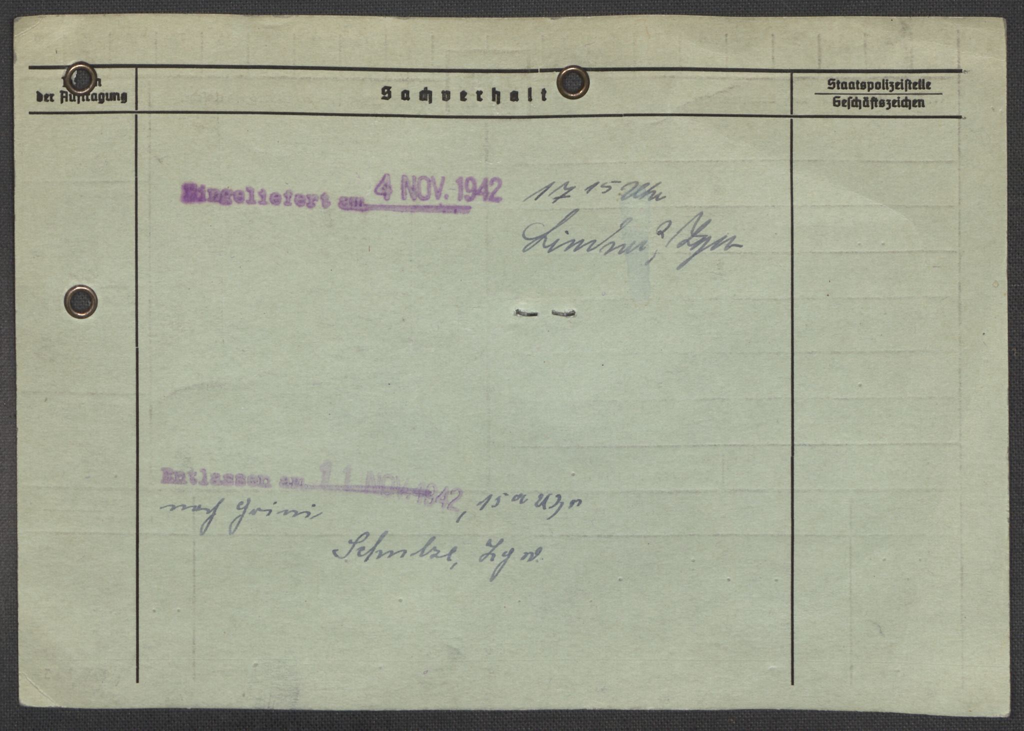 Befehlshaber der Sicherheitspolizei und des SD, AV/RA-RAFA-5969/E/Ea/Eaa/L0009: Register over norske fanger i Møllergata 19: Ru-Sy, 1940-1945, p. 91