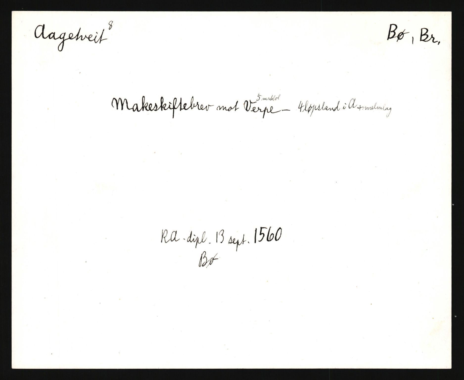 Riksarkivets diplomsamling, AV/RA-EA-5965/F35/F35e/L0020: Registreringssedler Telemark 1, 1400-1700, p. 503