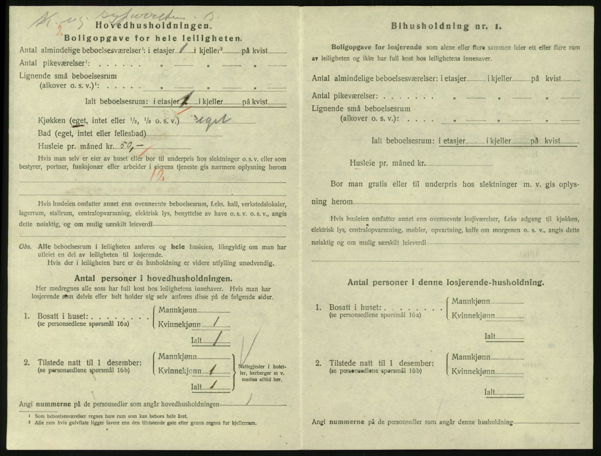 SAKO, 1920 census for Larvik, 1920, p. 4951