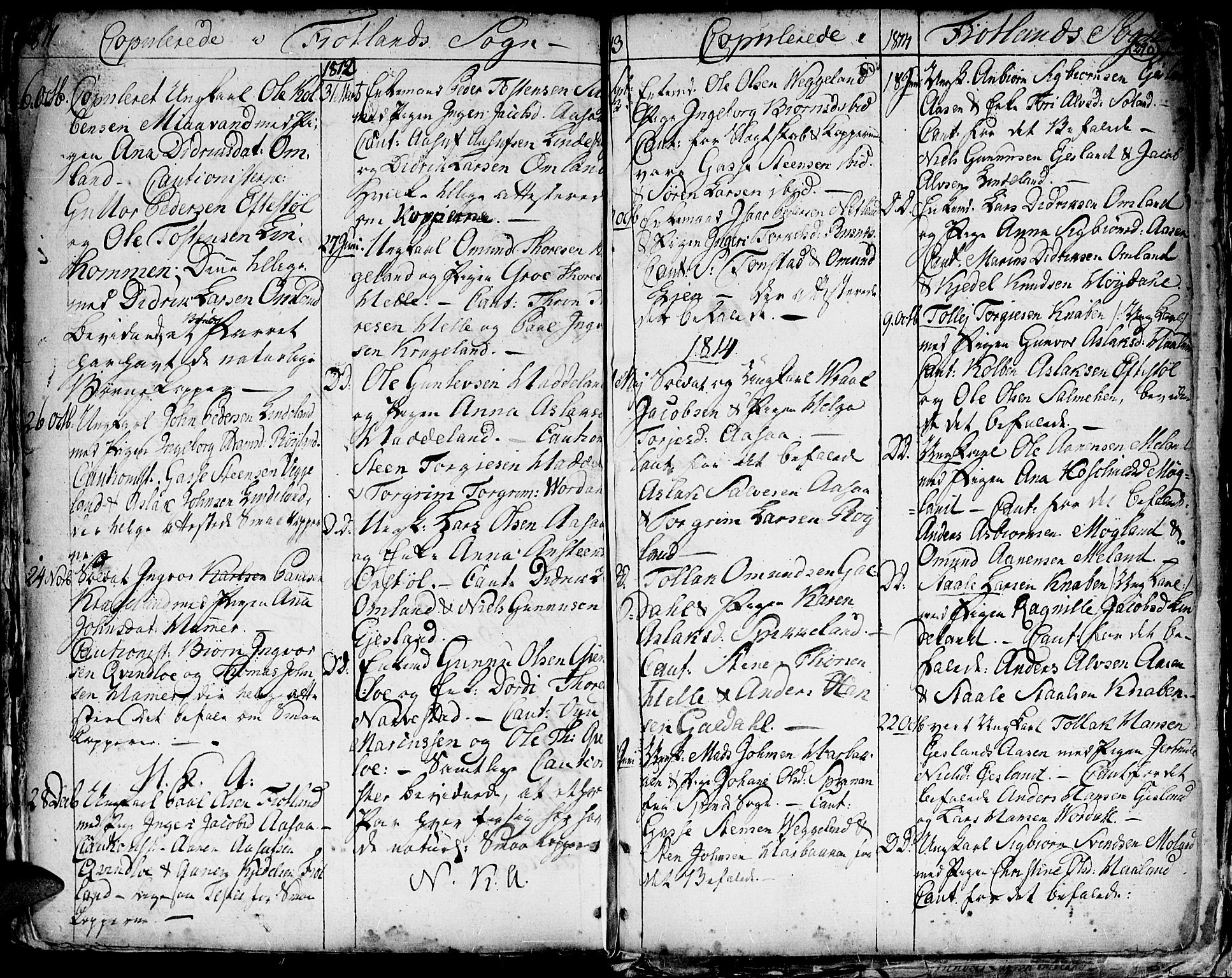 Hægebostad sokneprestkontor, SAK/1111-0024/F/Fa/Faa/L0001: Parish register (official) no. A 1 /3, 1760-1826, p. 290