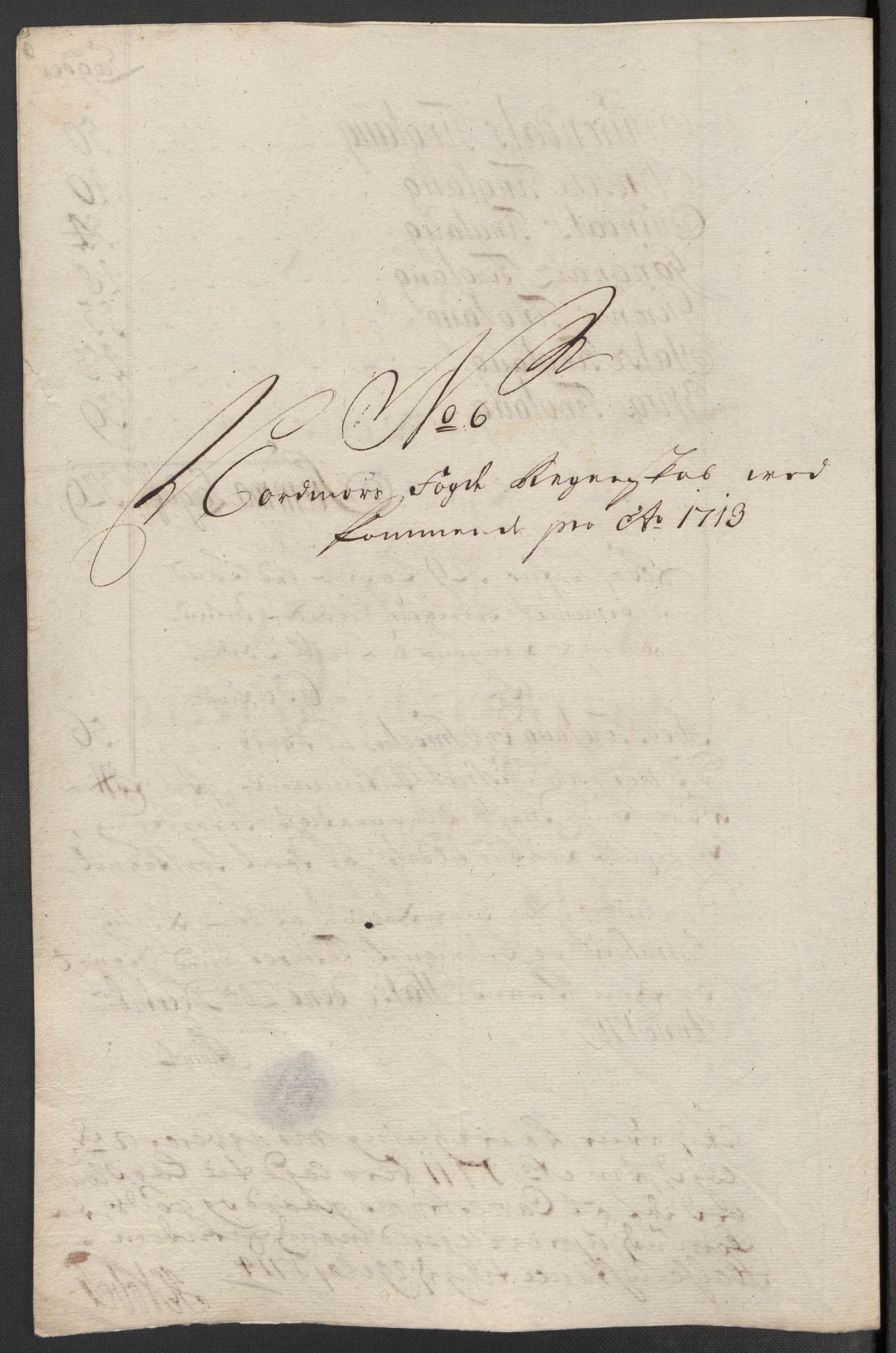 Rentekammeret inntil 1814, Reviderte regnskaper, Fogderegnskap, RA/EA-4092/R56/L3747: Fogderegnskap Nordmøre, 1713, p. 92
