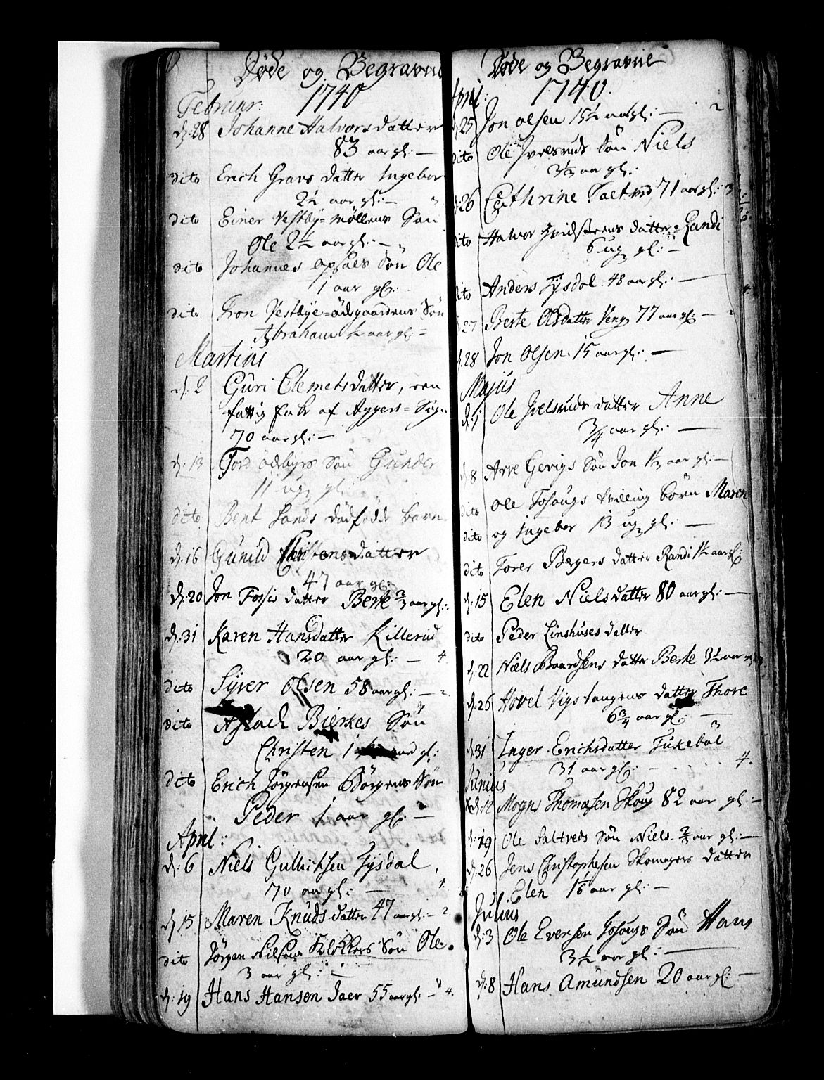 Enebakk prestekontor Kirkebøker, AV/SAO-A-10171c/F/Fa/L0001: Parish register (official) no. I 1, 1719-1754