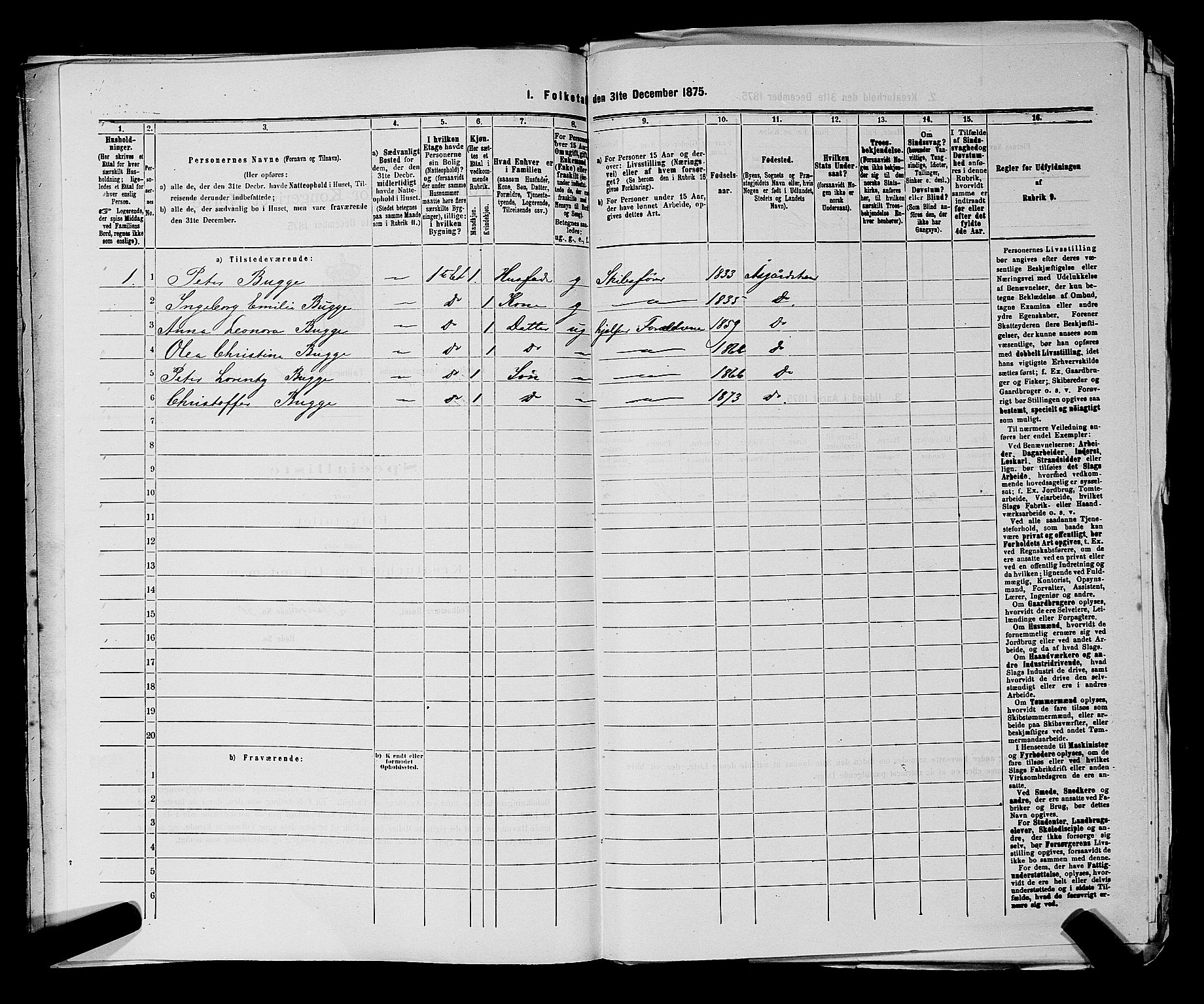 SAKO, 1875 census for 0704B Borre/Åsgårdstrand, 1875, p. 108