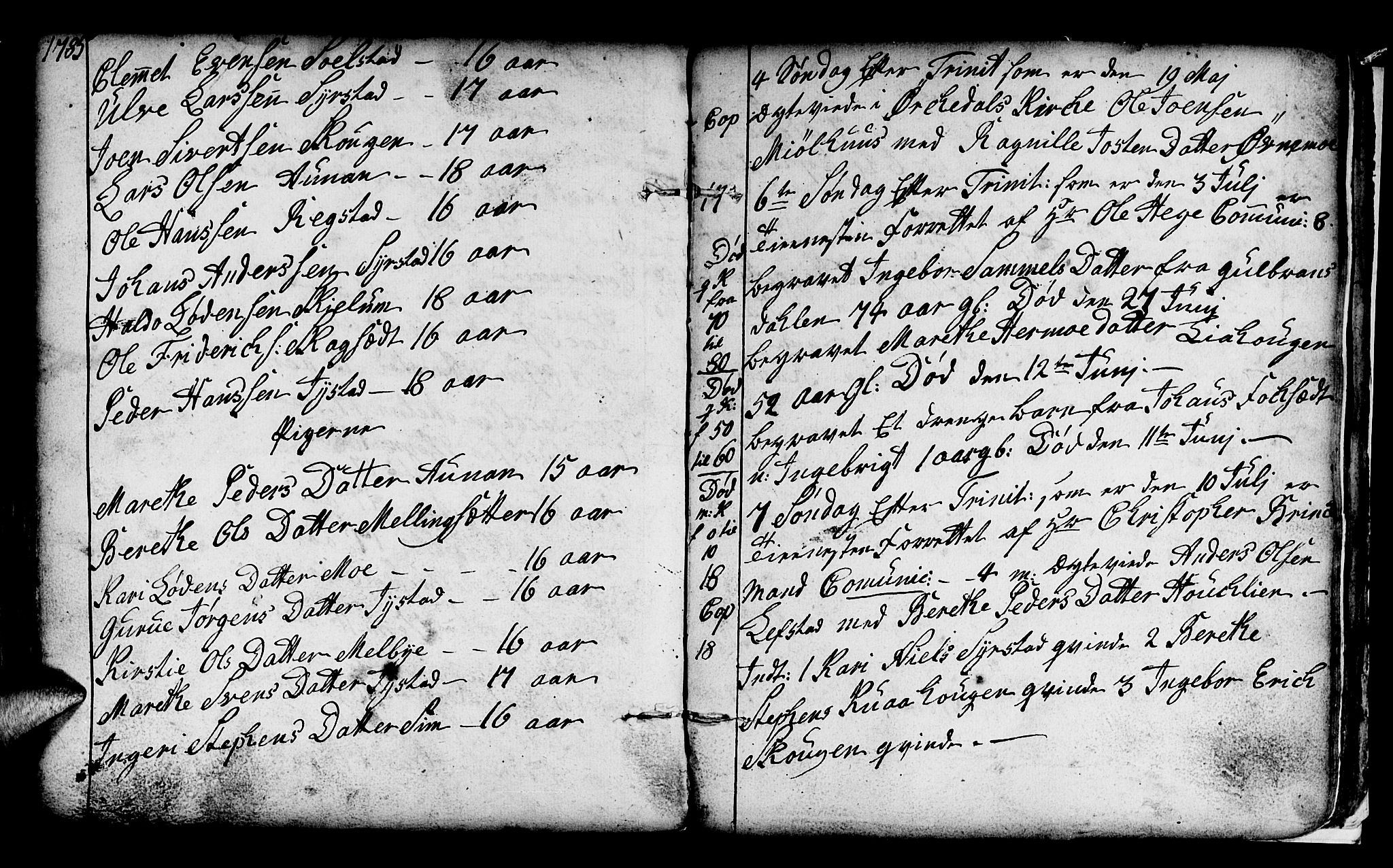 Ministerialprotokoller, klokkerbøker og fødselsregistre - Sør-Trøndelag, AV/SAT-A-1456/667/L0793: Parish register (official) no. 667A01, 1742-1790