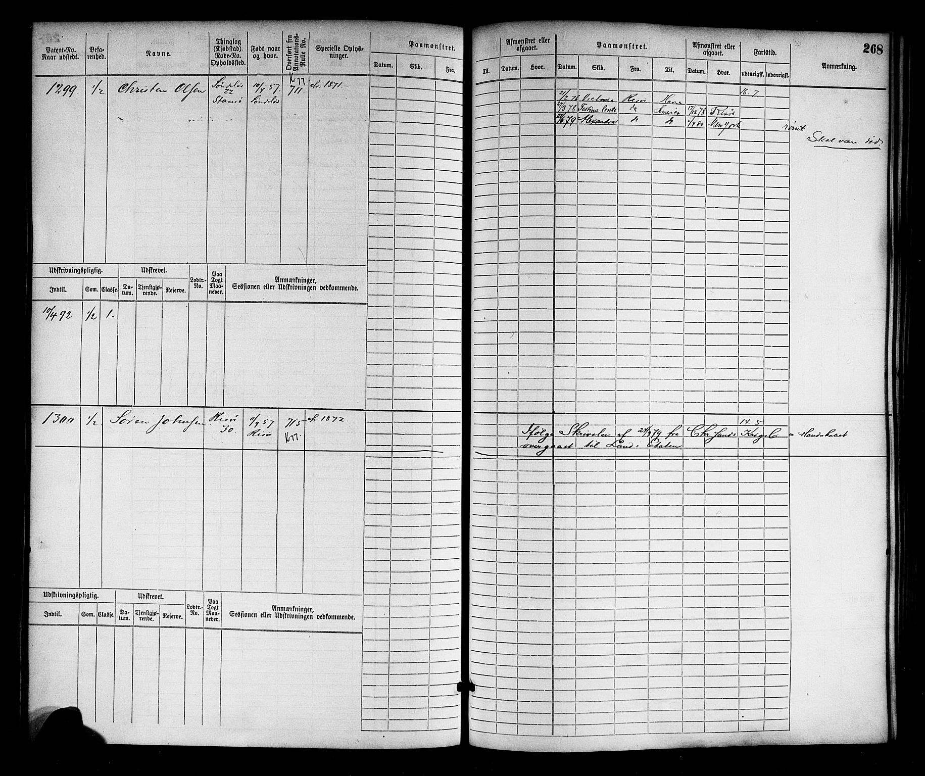 Risør mønstringskrets, SAK/2031-0010/F/Fb/L0003: Hovedrulle nr 767-1528, Q-3, 1868-1910, p. 271