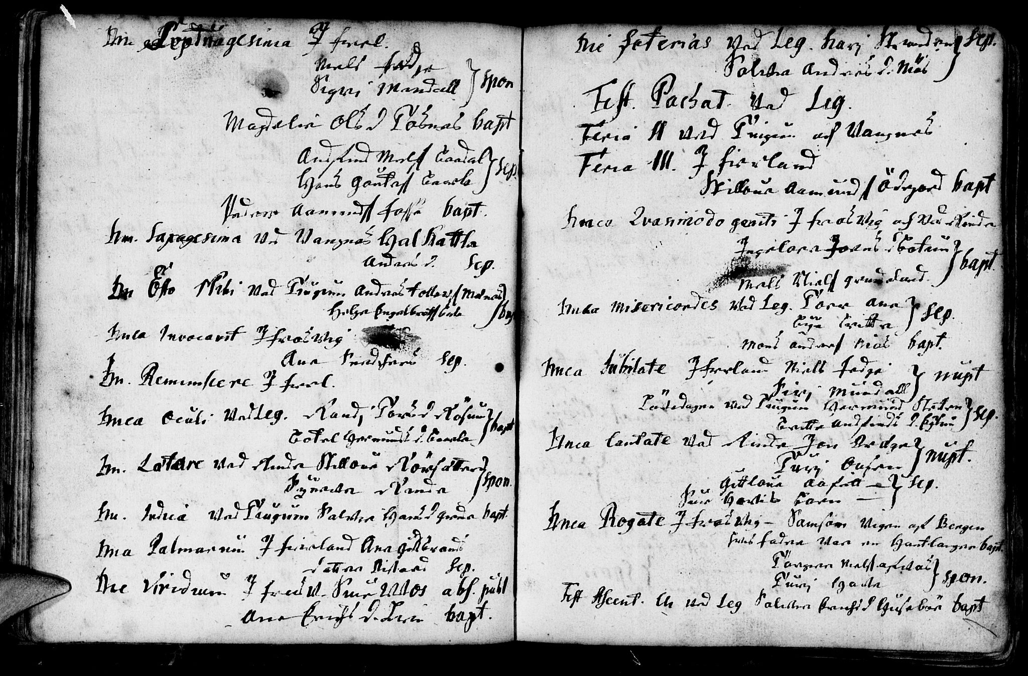 Leikanger sokneprestembete, AV/SAB-A-81001/H/Haa/Haaa/L0001: Parish register (official) no. A 1, 1690-1734, p. 51