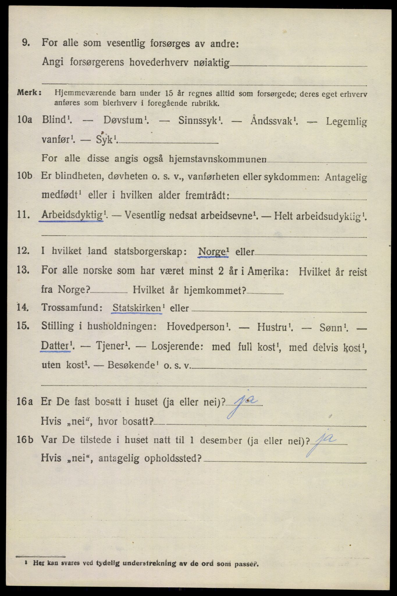 SAKO, 1920 census for Lardal, 1920, p. 1982
