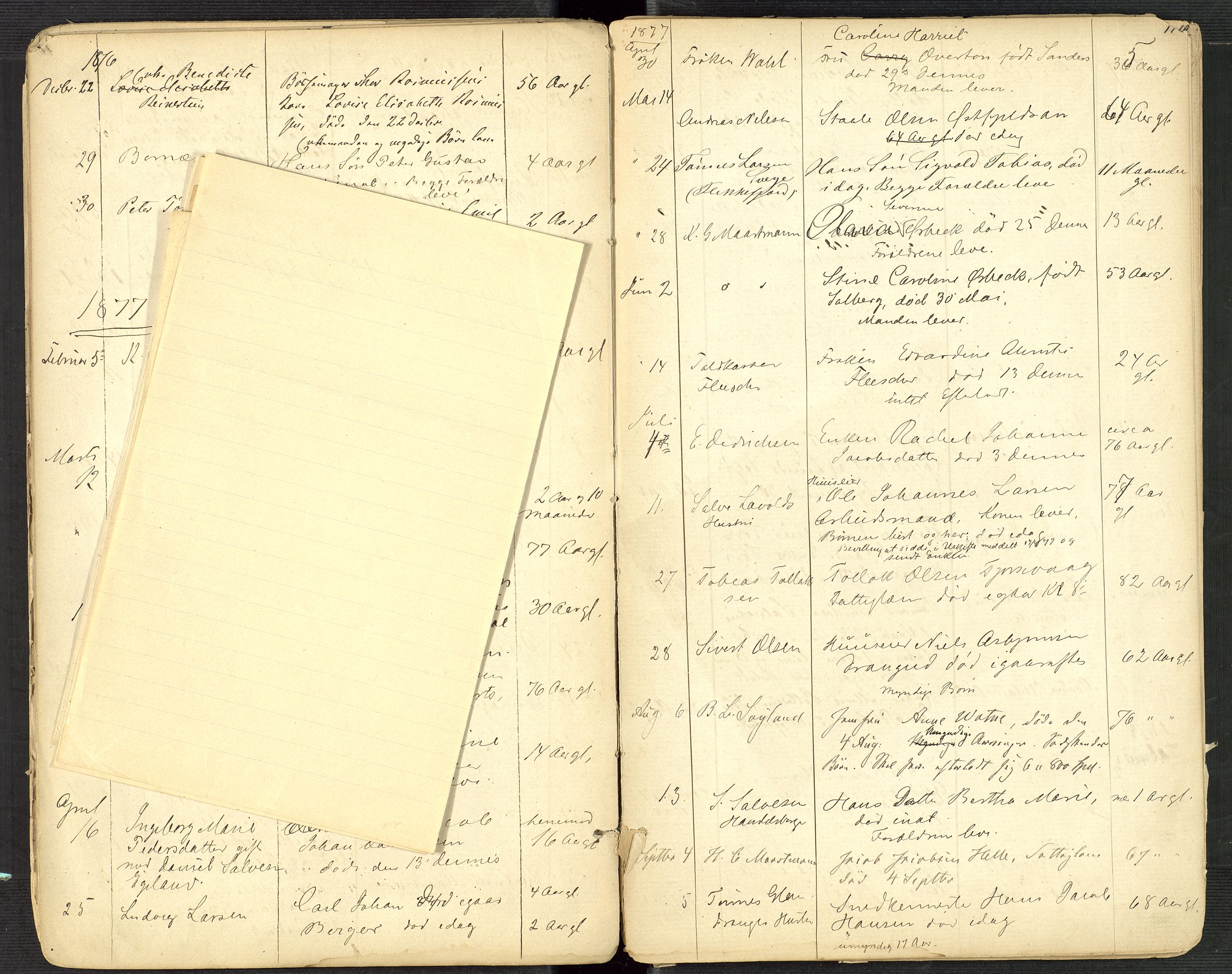 Flekkefjord byfogd, AV/SAK-1222-0002/H/Ha/L0001: Dødsfallsfortegnelse, defekt, nr 1, 1864-1907, p. 17
