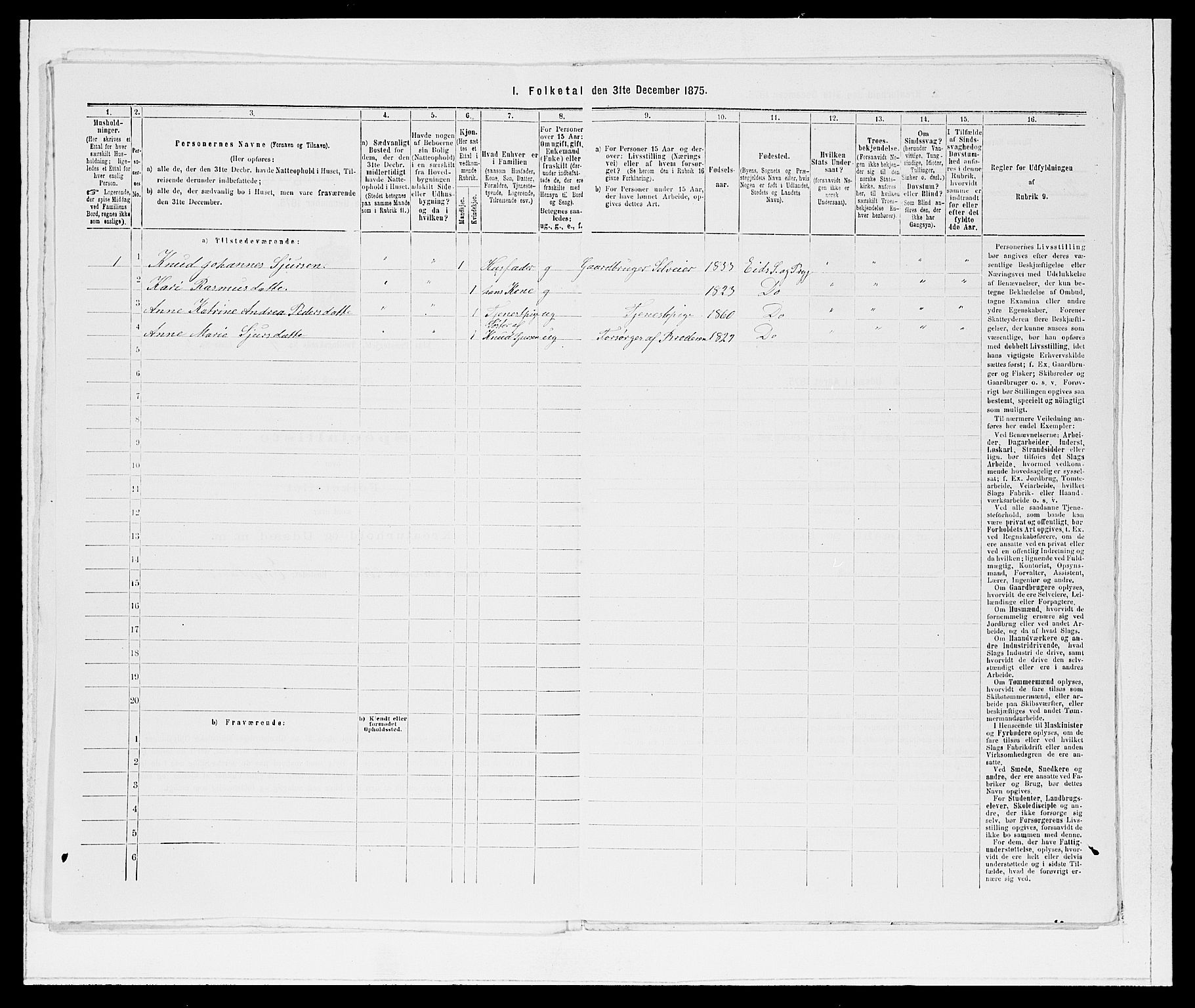 SAB, 1875 Census for 1443P Eid, 1875, p. 355