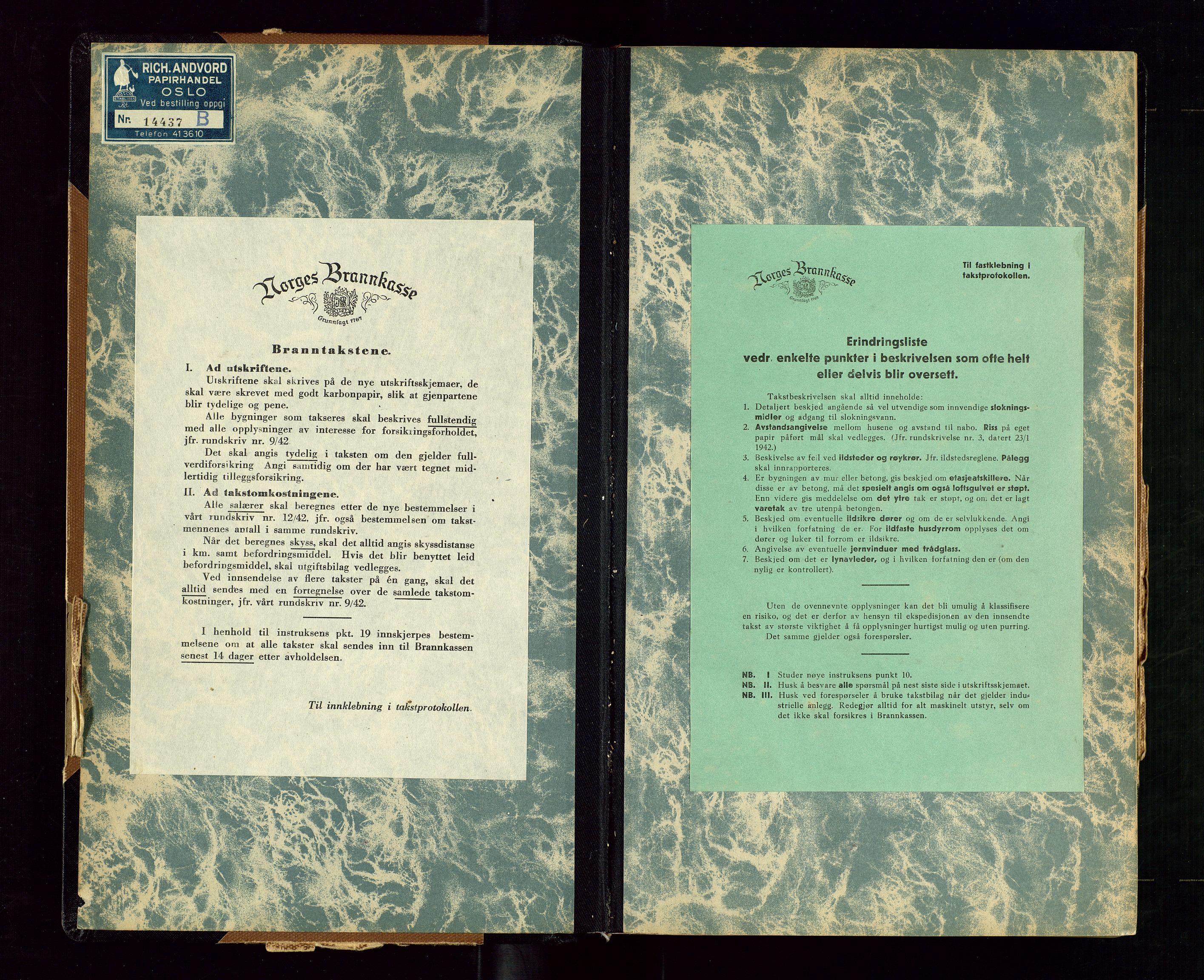 Hå lensmannskontor, SAST/A-100456/Goa/L0011: Takstprotokoll, 1949-1952