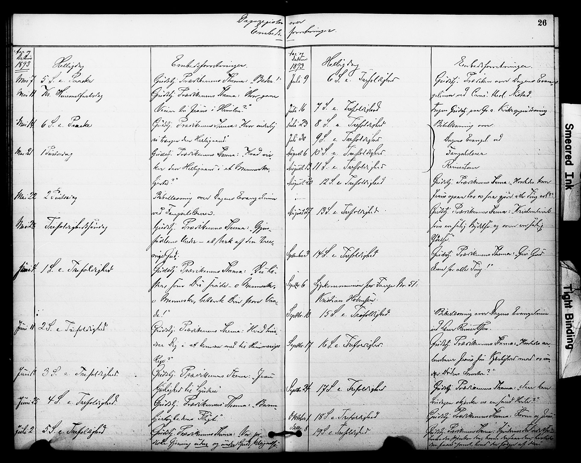 Akershus festnings slaveri Kirkebøker, SAO/A-10841/F/Fa/L0003: Parish register (official) no. 3, 1884-1912, p. 26