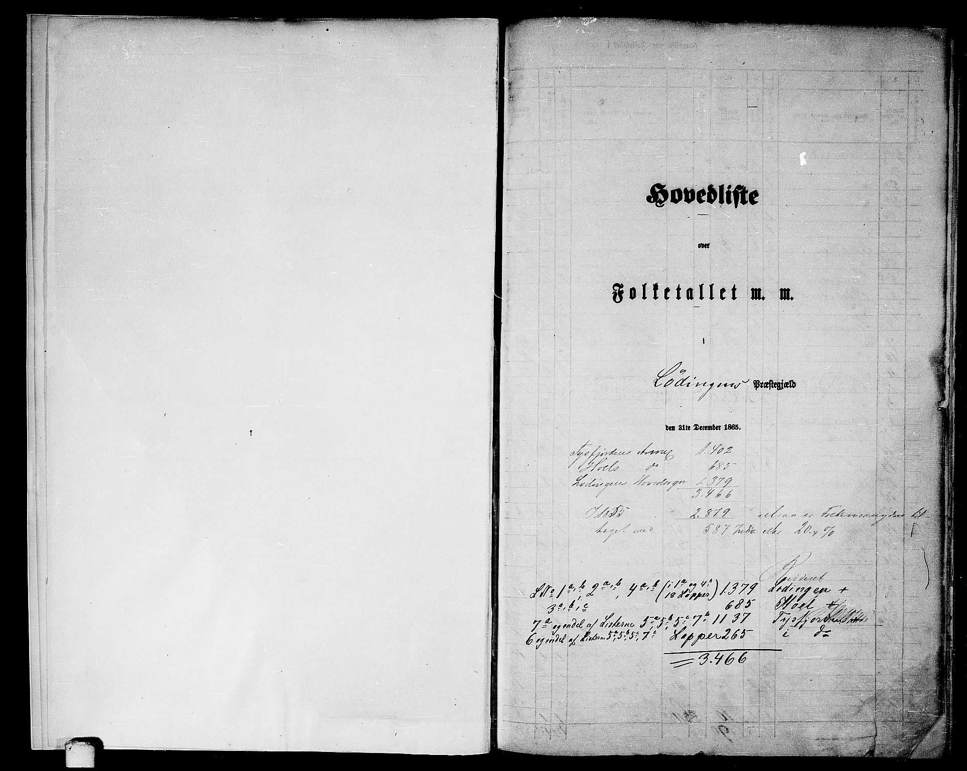 RA, 1865 census for Lødingen, 1865, p. 5