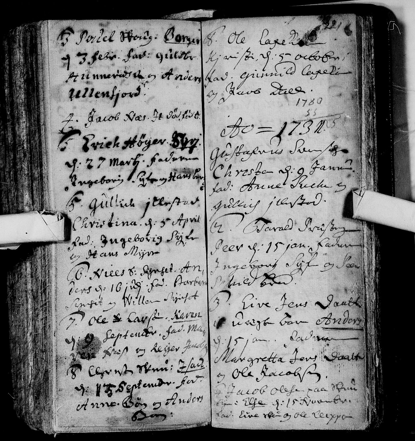 Andebu kirkebøker, SAKO/A-336/F/Fa/L0001: Parish register (official) no. 1 /3, 1623-1738, p. 221