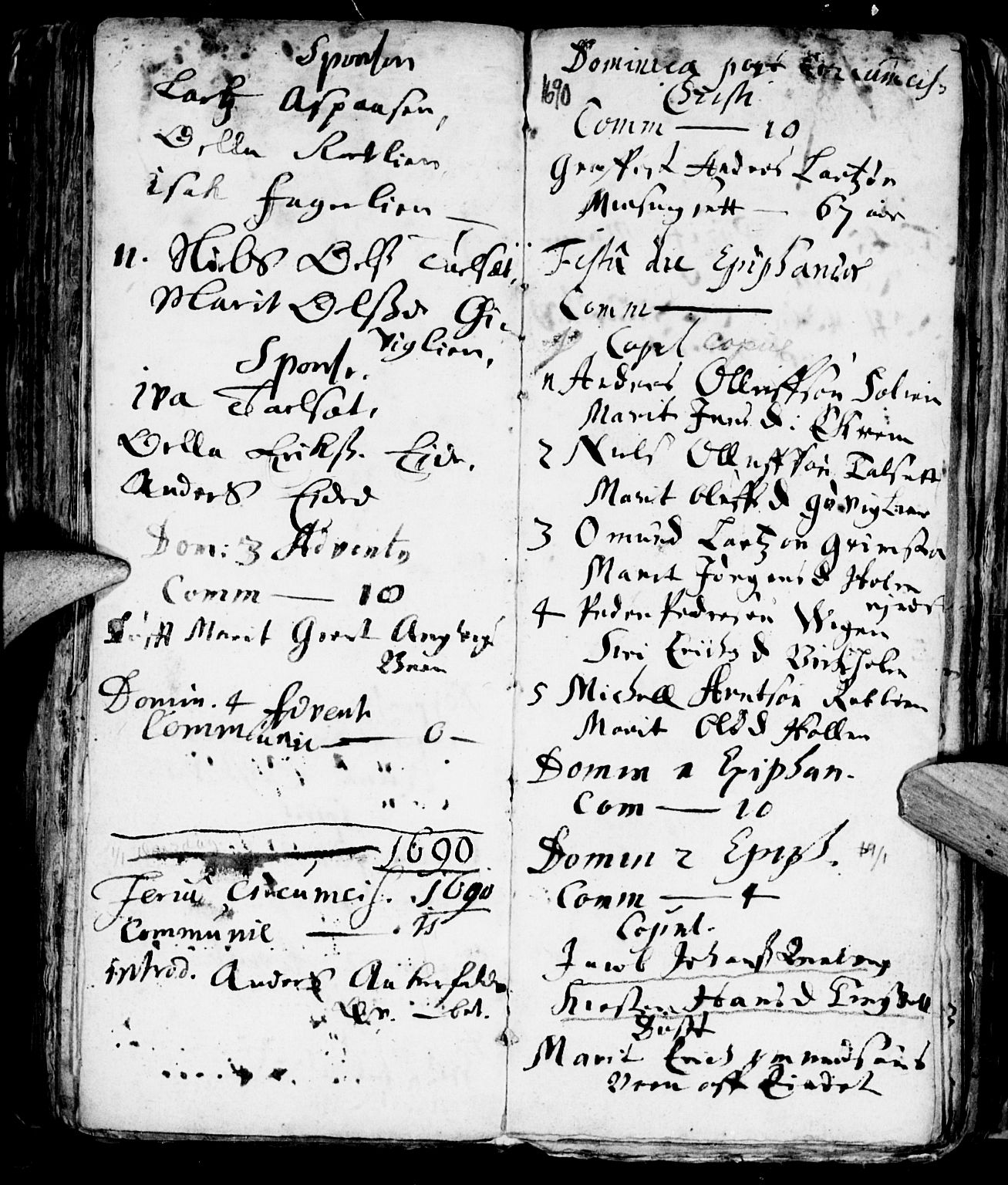 Ministerialprotokoller, klokkerbøker og fødselsregistre - Møre og Romsdal, AV/SAT-A-1454/586/L0976: Parish register (official) no. 586A02, 1664-1702