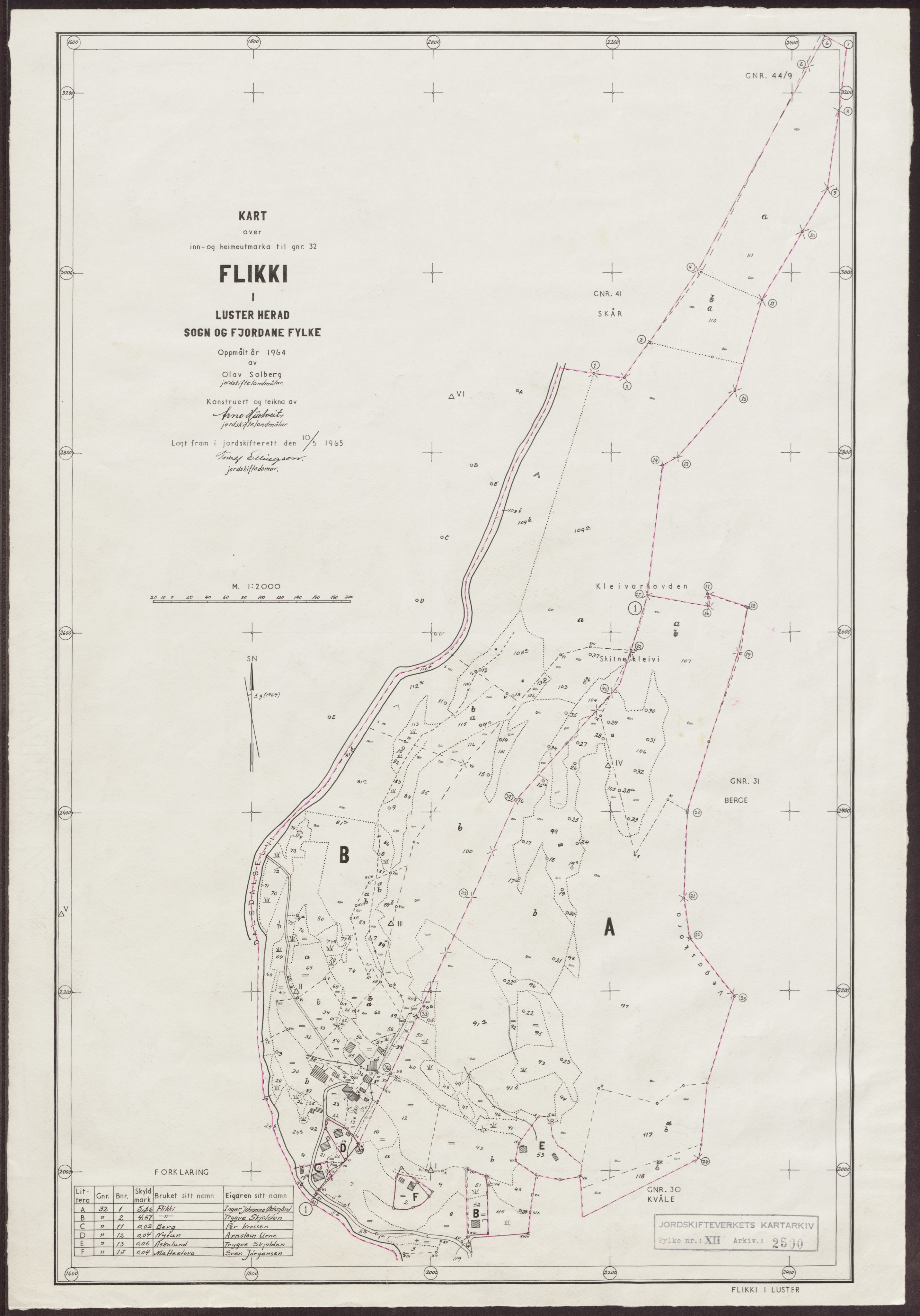 Jordskifteverkets kartarkiv, AV/RA-S-3929/T, 1859-1988, p. 3071