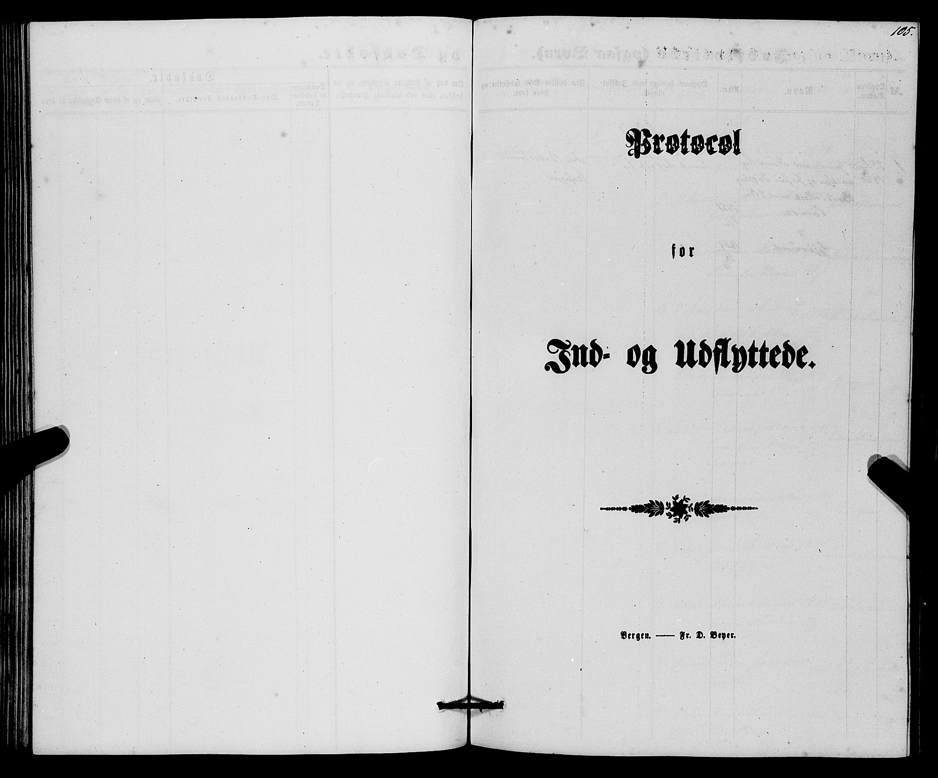 Førde sokneprestembete, SAB/A-79901/H/Haa/Haaa/L0010: Parish register (official) no. A 10, 1861-1876, p. 105
