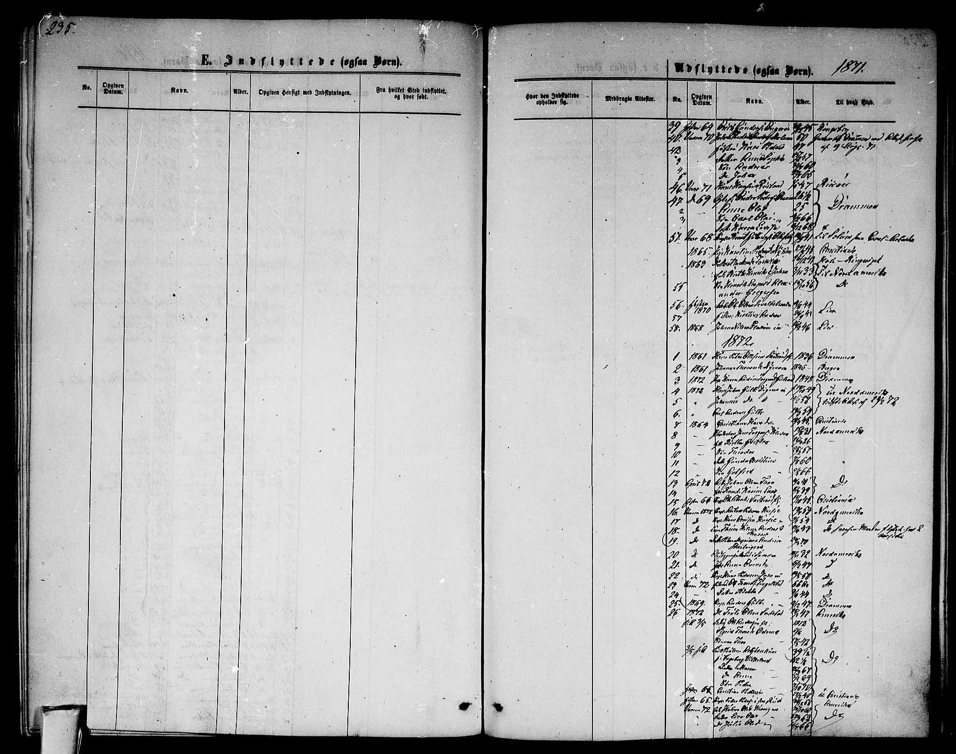 Modum kirkebøker, AV/SAKO-A-234/G/Ga/L0007: Parish register (copy) no. I 7, 1869-1878, p. 235