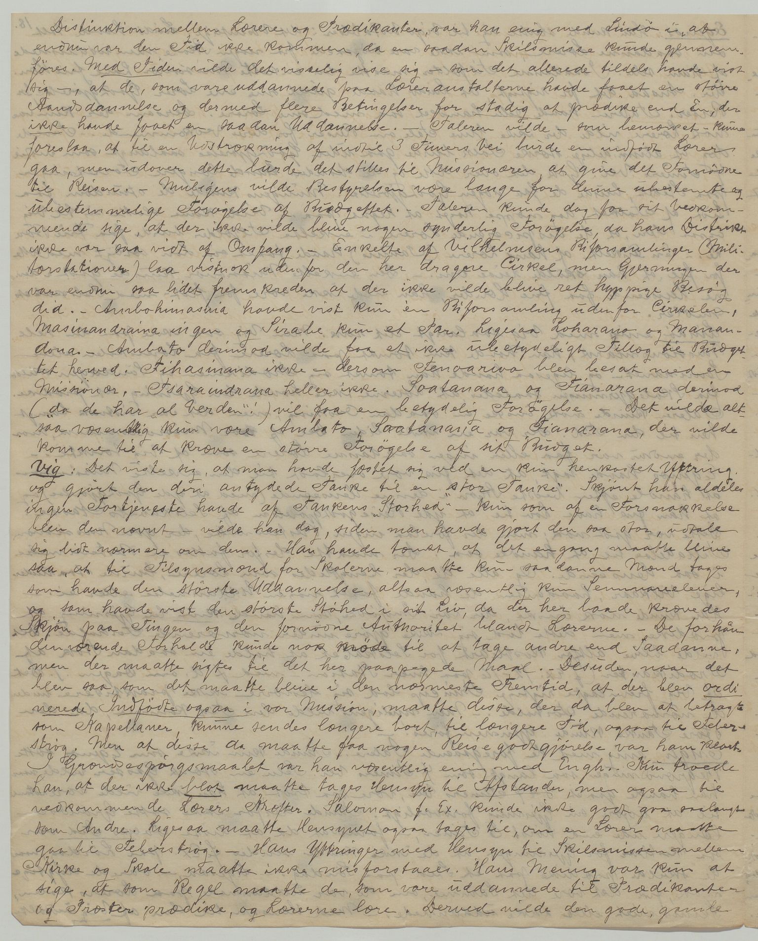 Det Norske Misjonsselskap - hovedadministrasjonen, VID/MA-A-1045/D/Da/Daa/L0035/0012: Konferansereferat og årsberetninger / Konferansereferat fra Madagaskar Innland., 1881