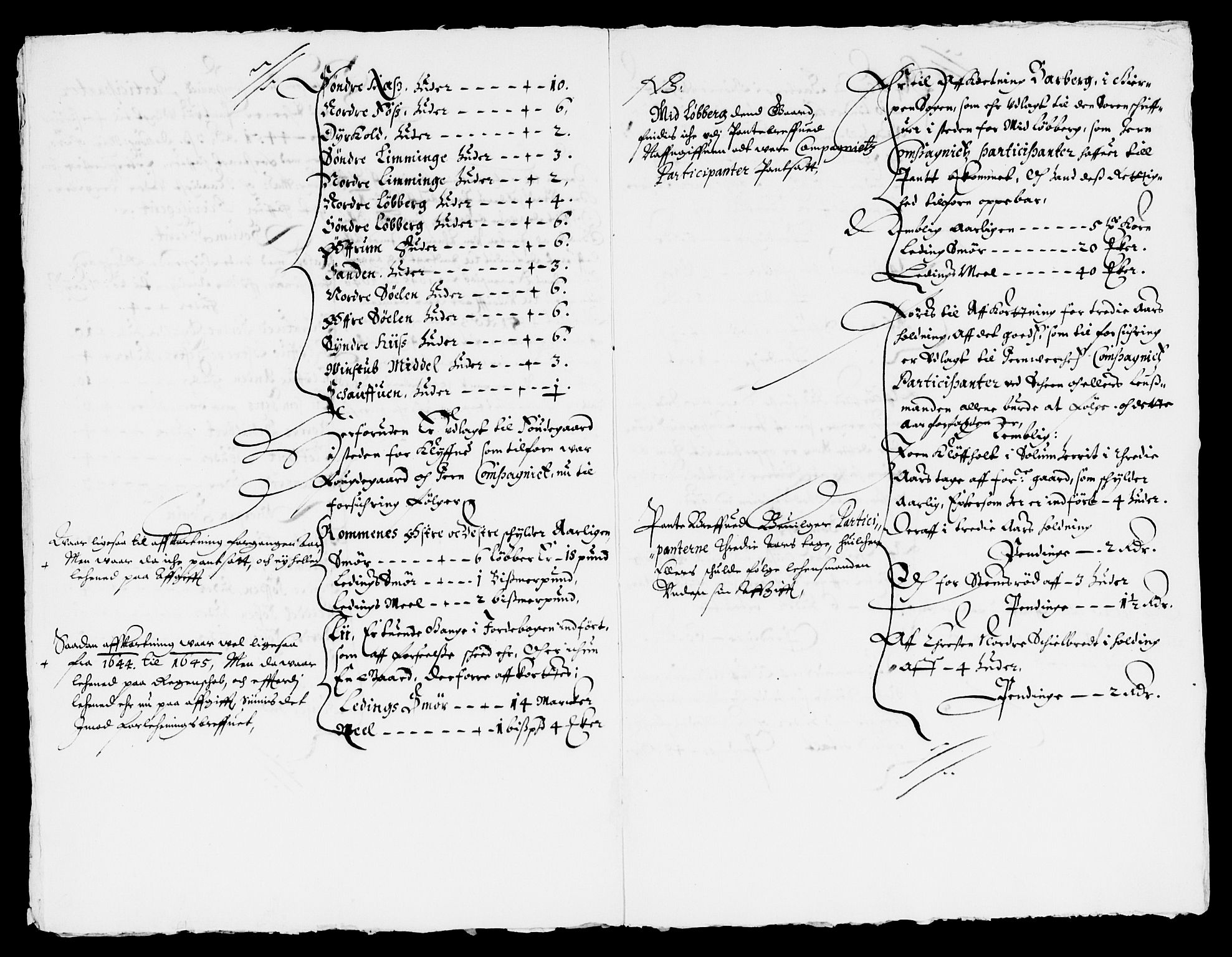 Rentekammeret inntil 1814, Reviderte regnskaper, Lensregnskaper, RA/EA-5023/R/Rb/Rbp/L0032: Bratsberg len, 1645-1647