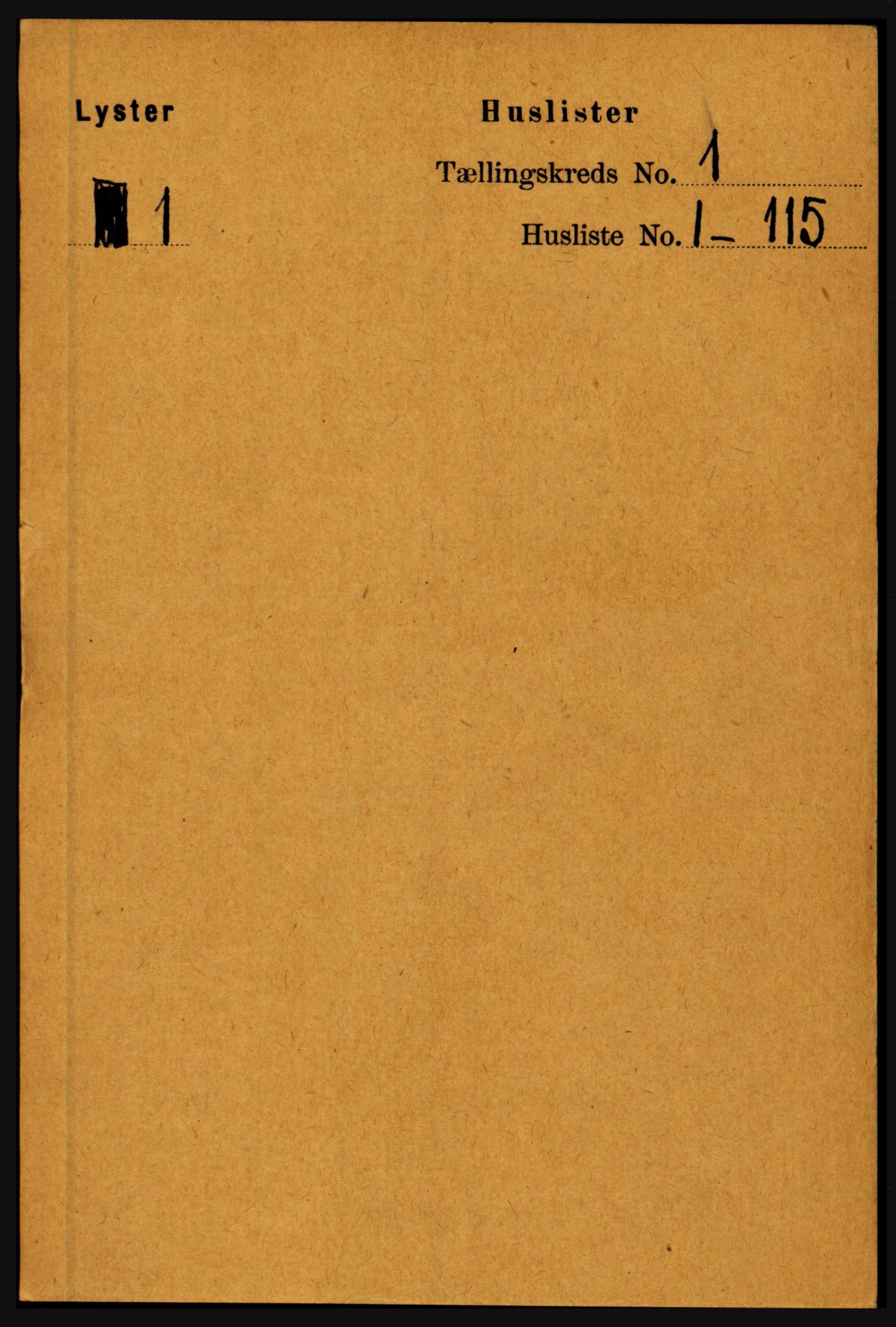 RA, 1891 census for 1426 Luster, 1891, p. 31