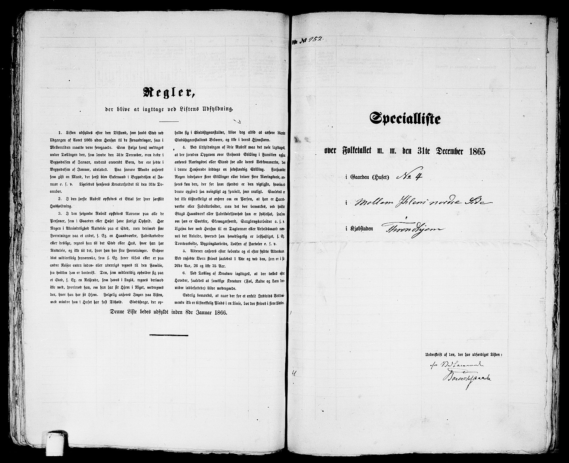 RA, 1865 census for Trondheim, 1865, p. 1983